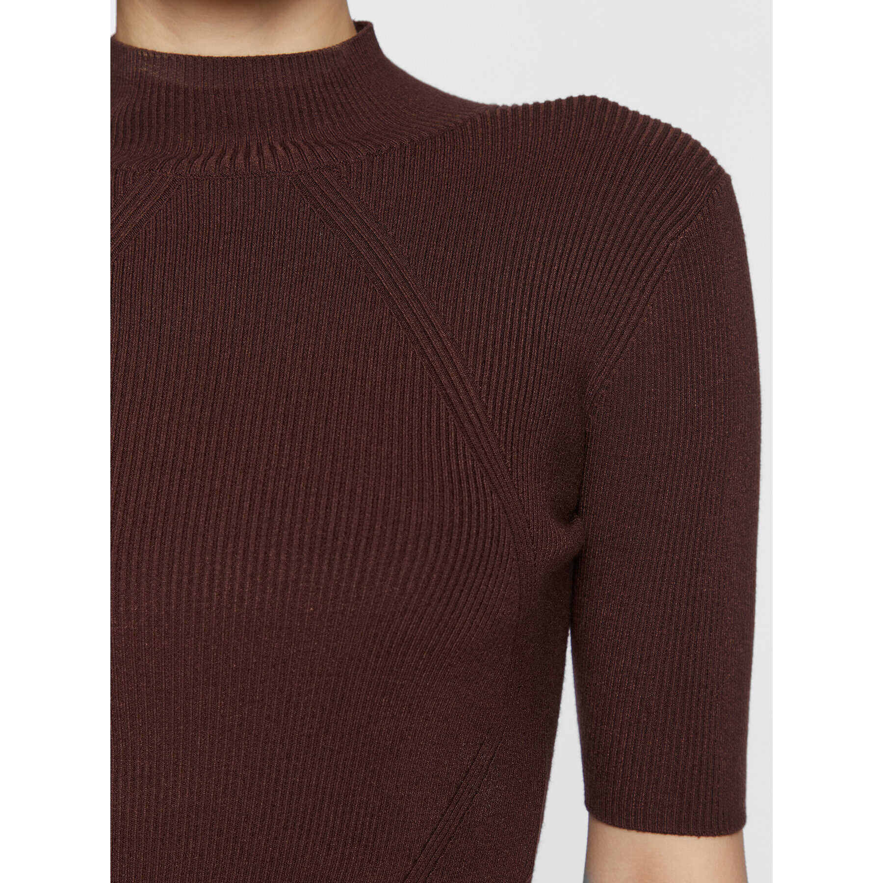 Marella Блуза Romolo 33660629 Кафяв Slim Fit - Pepit.bg