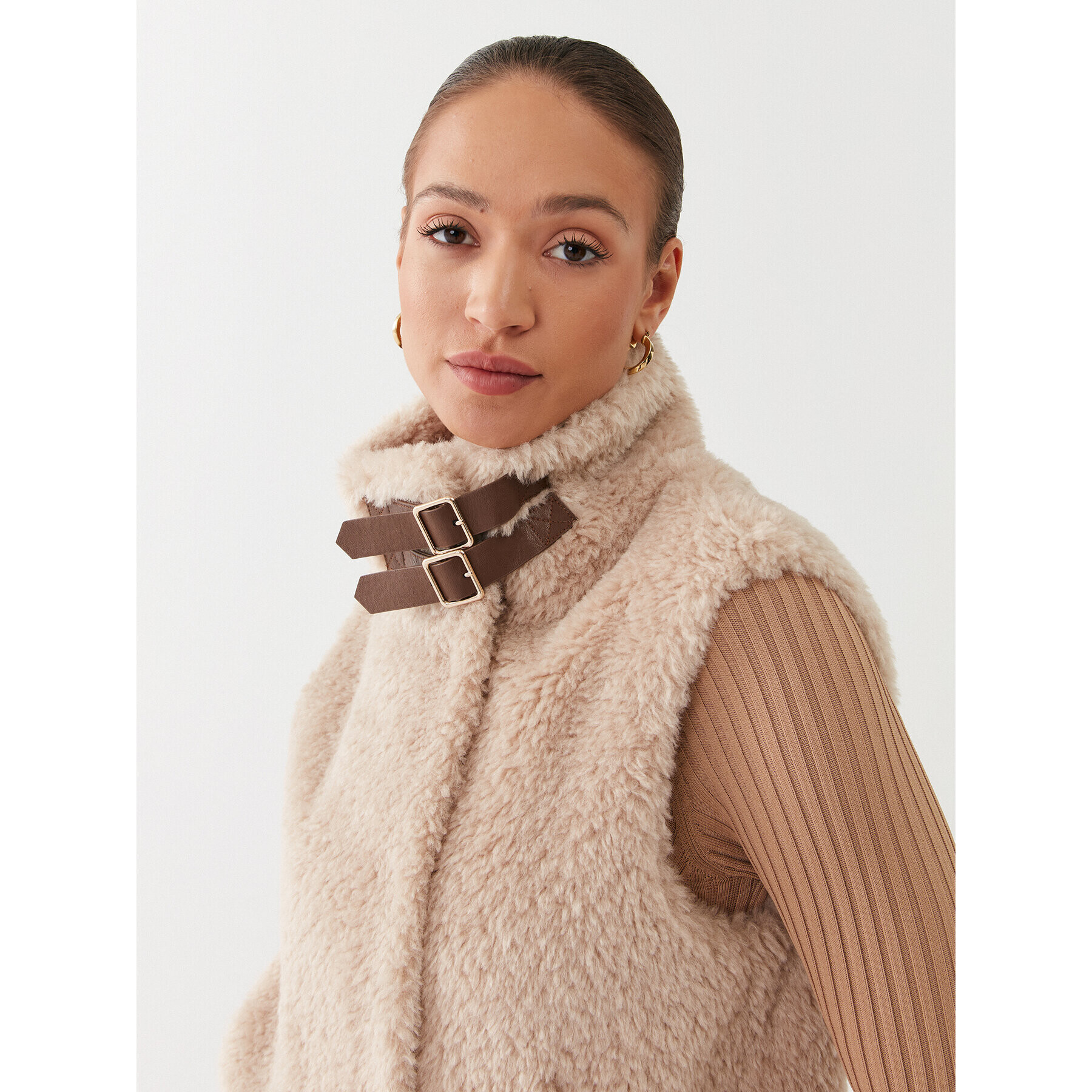 Marella Елек Affine 34560326 Бежов Regular Fit - Pepit.bg