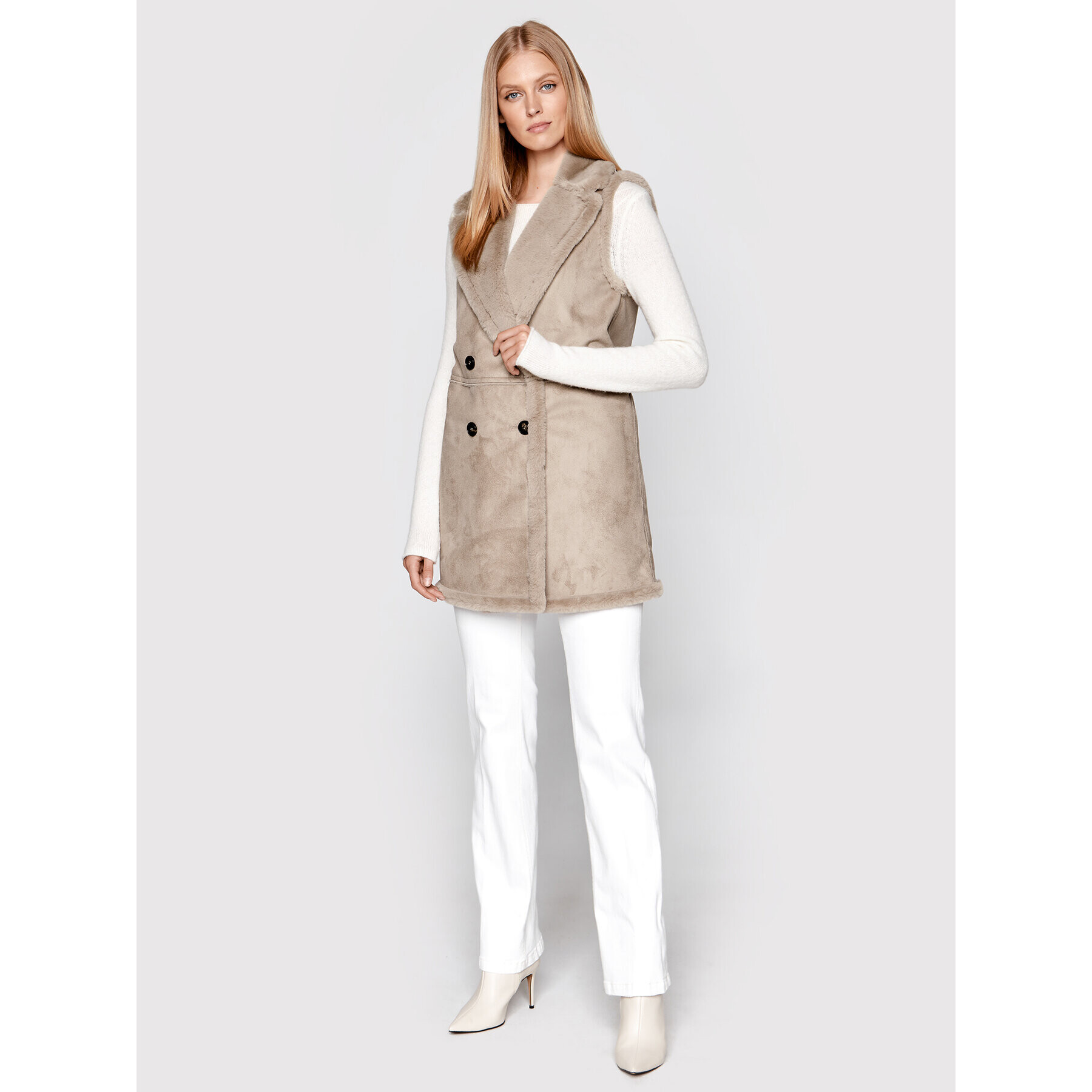 Marella Елек Bosforo 64560125 Кафяв Regular Fit - Pepit.bg