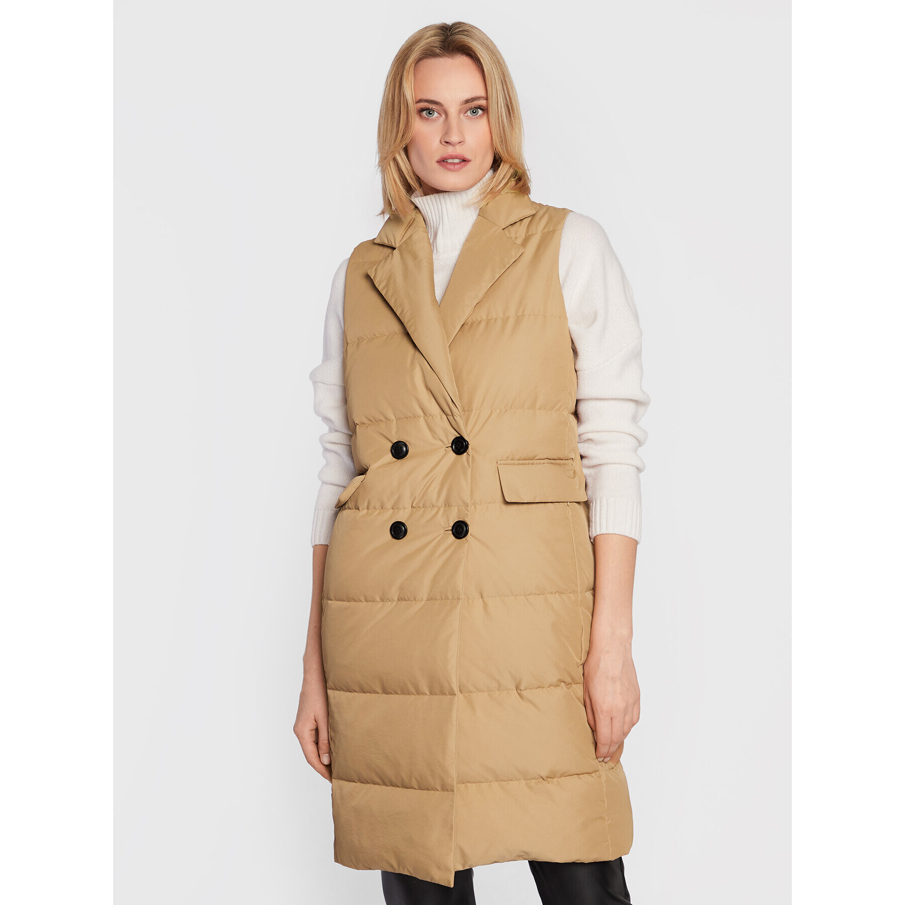 Marella Елек Mach 32960227 Бежов Regular Fit - Pepit.bg