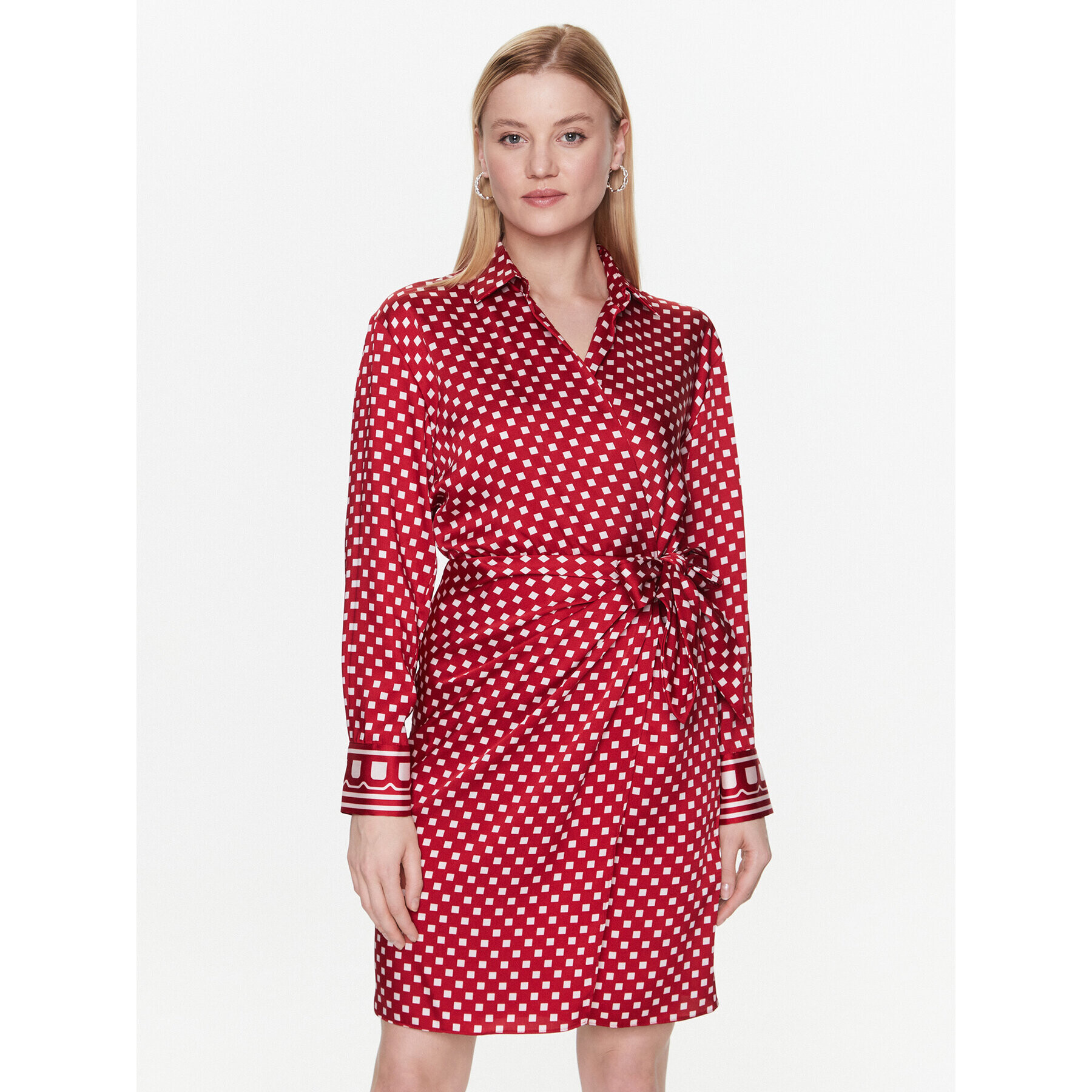 Marella Ежедневна рокля Bavero 32260128 Червен Regular Fit - Pepit.bg