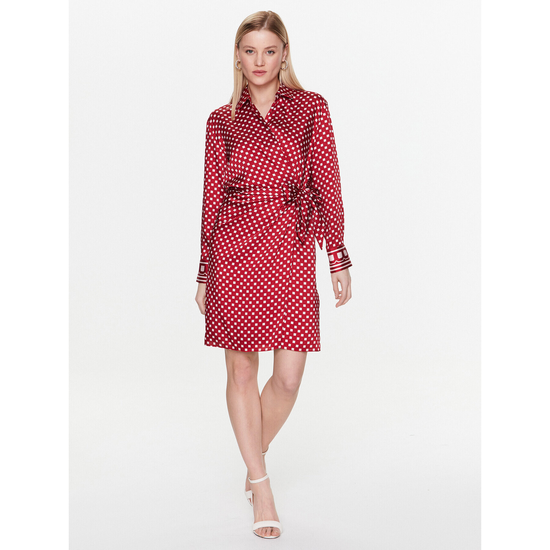Marella Ежедневна рокля Bavero 32260128 Червен Regular Fit - Pepit.bg