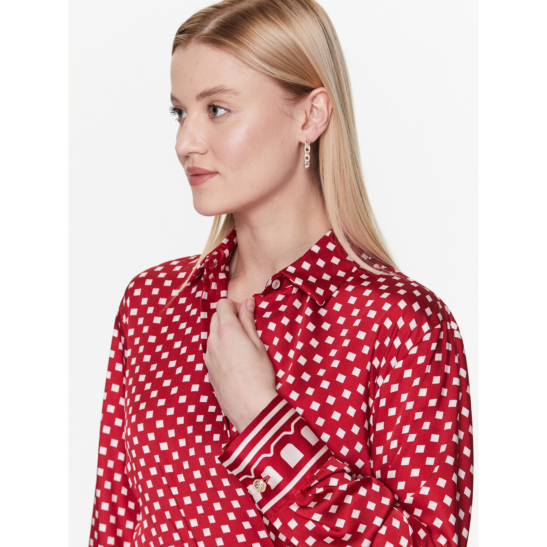 Marella Ежедневна рокля Bavero 32260128 Червен Regular Fit - Pepit.bg
