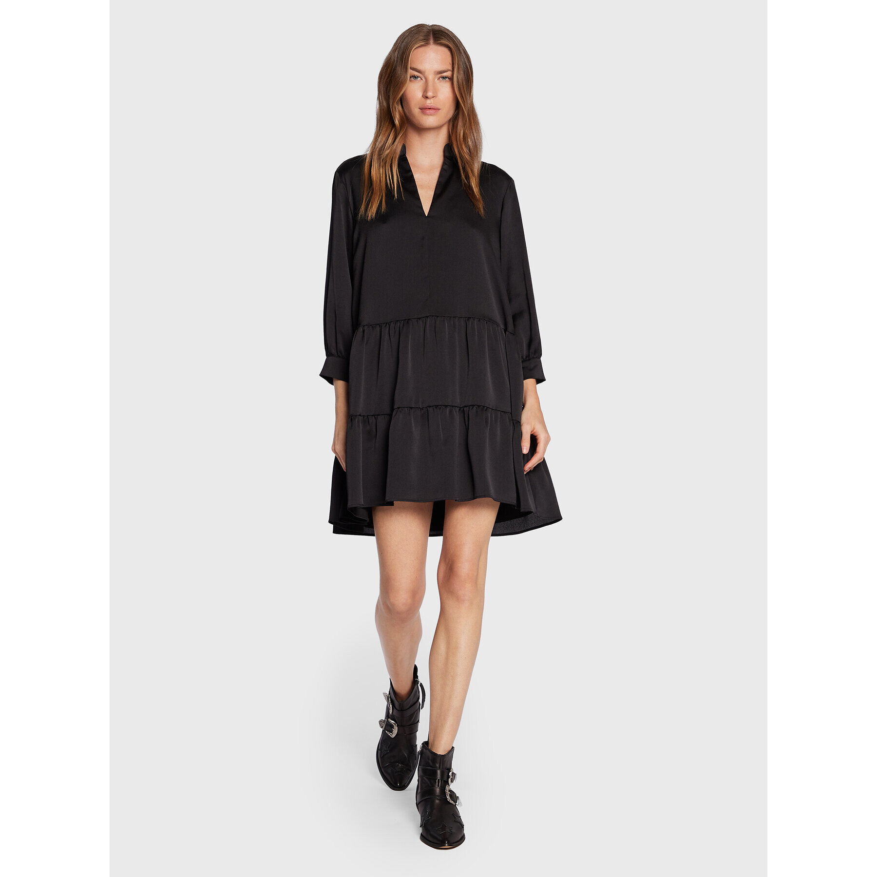 Marella Ежедневна рокля Forbice 32262428 Черен Regular Fit - Pepit.bg