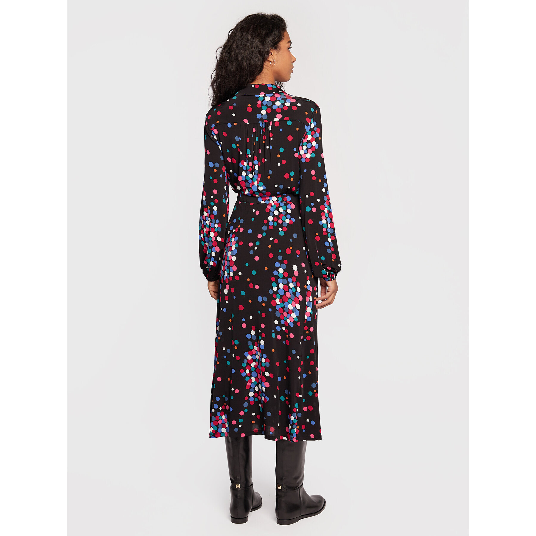 Marella Ежедневна рокля Gerico 36260428 Черен Regular Fit - Pepit.bg