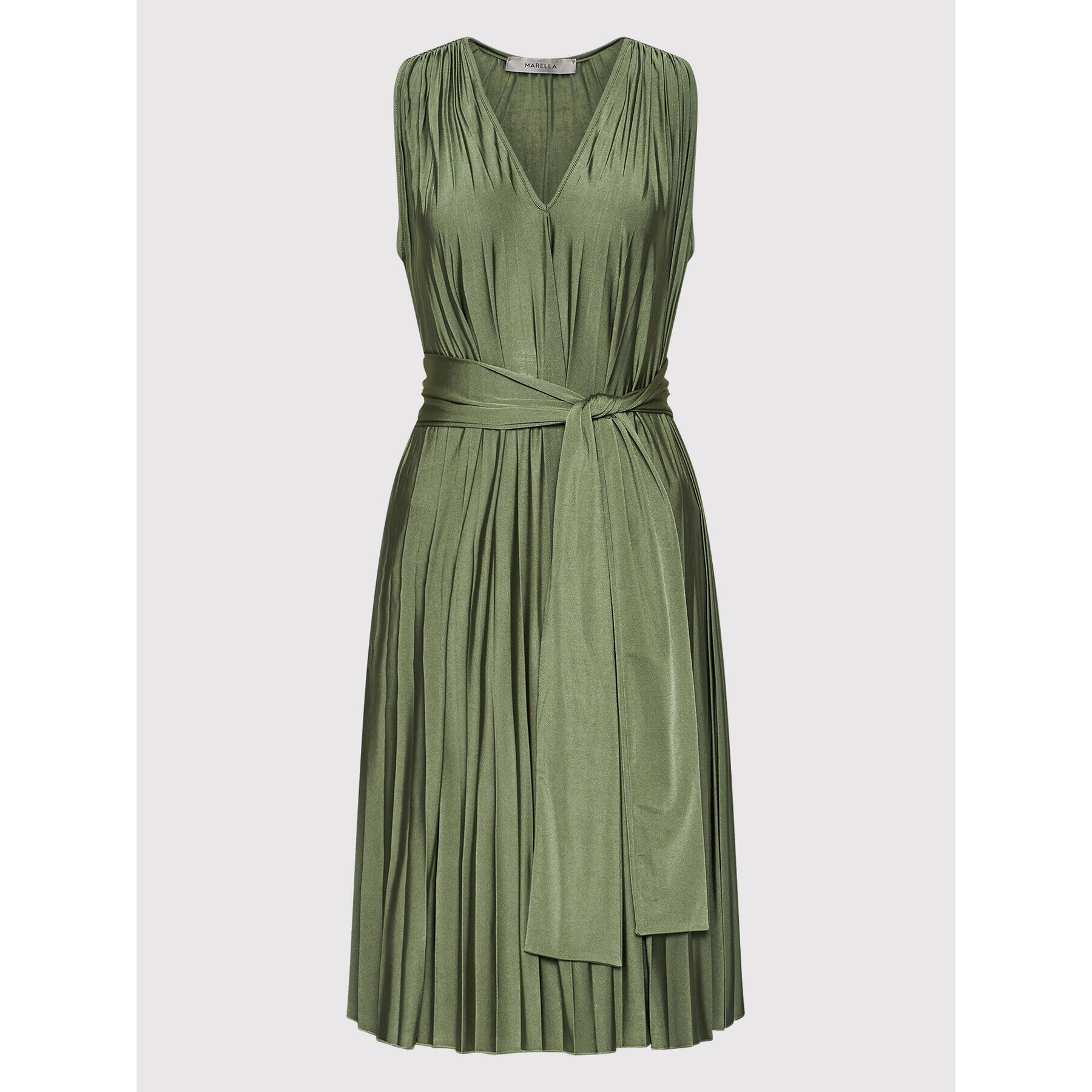 Marella Ежедневна рокля Viscosa 36210322 Зелен Oversize - Pepit.bg