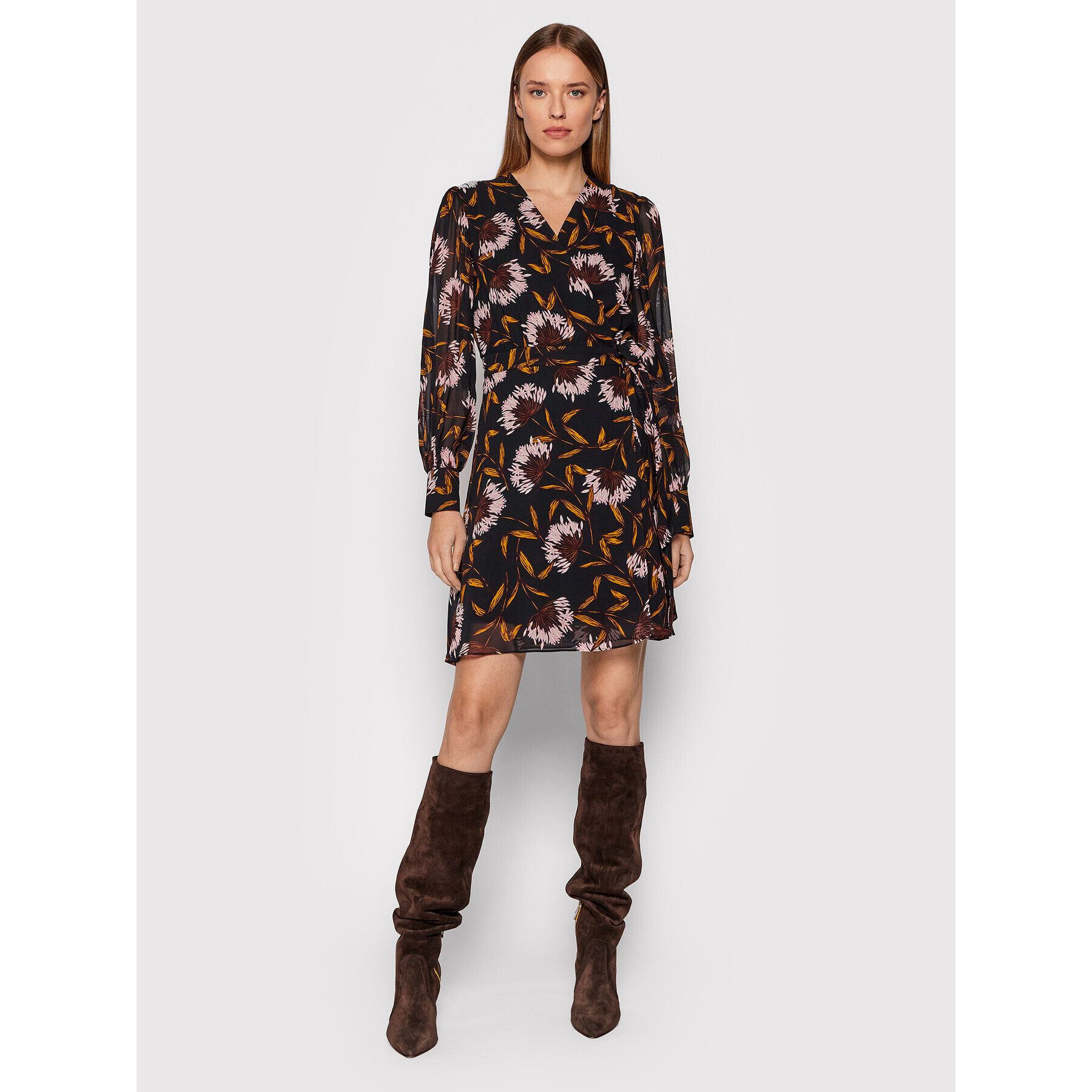 Marella Ежедневна рокля Cleo 32261616 Черен Regular Fit - Pepit.bg