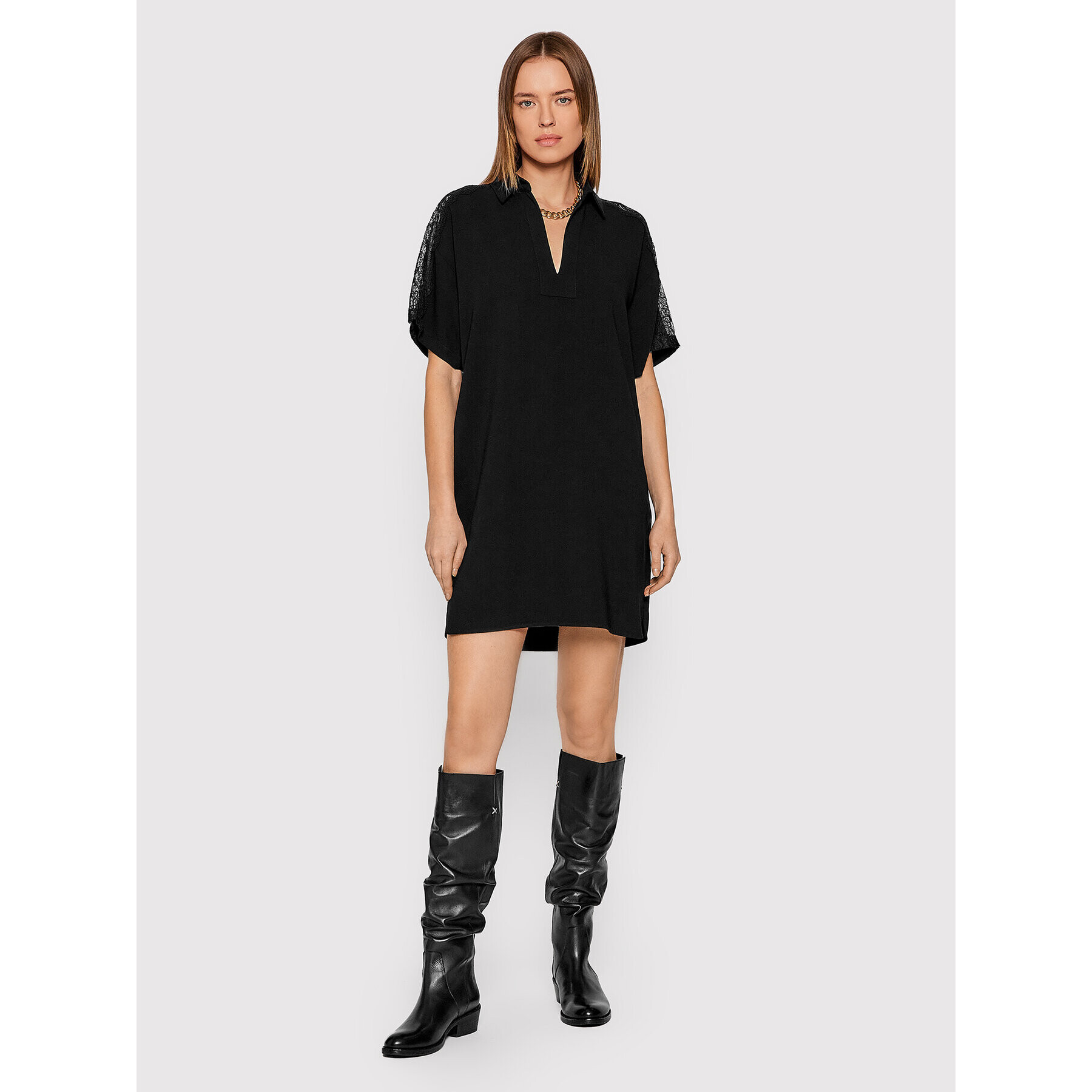 Marella Ежедневна рокля Melfi 32210723 Черен Regular Fit - Pepit.bg