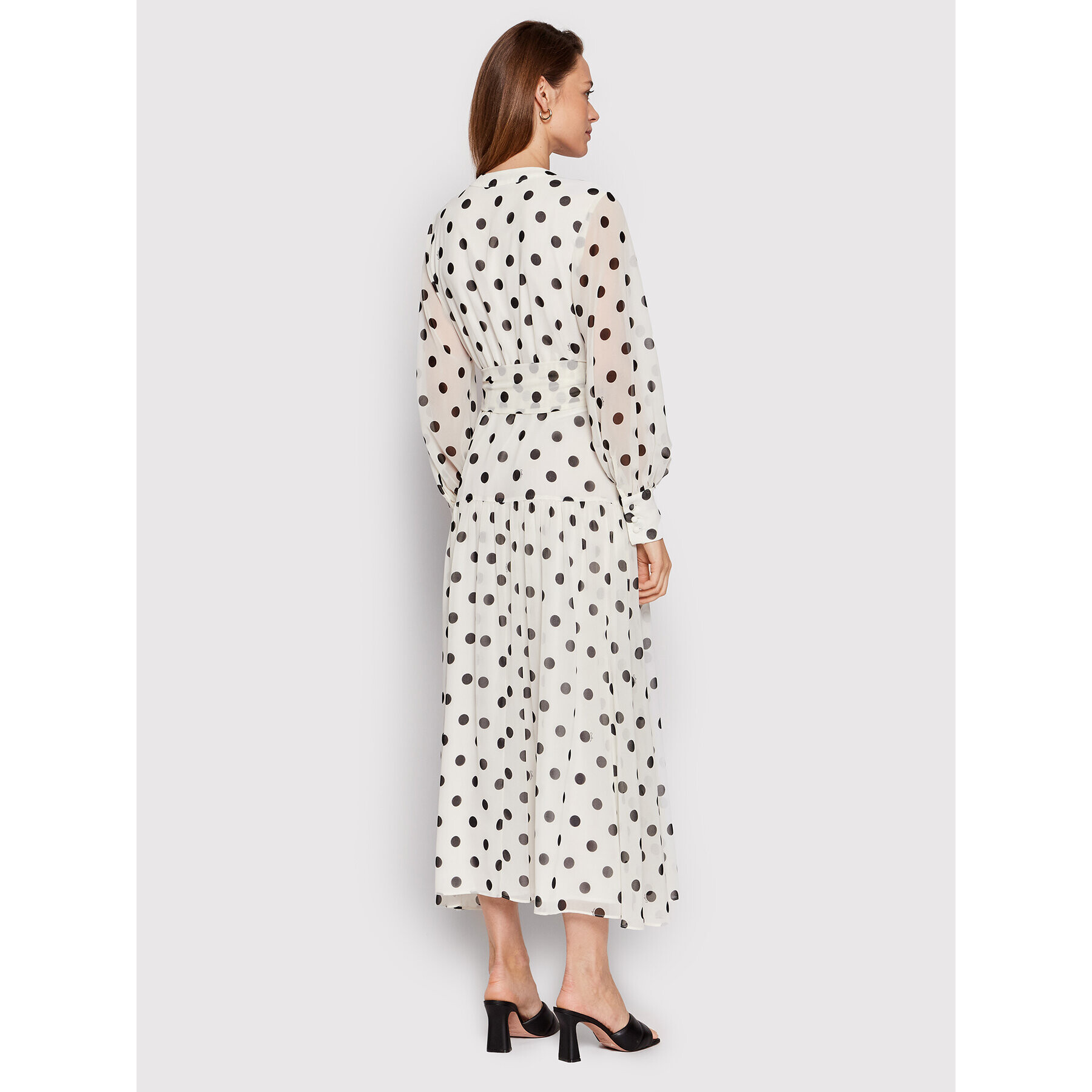 Marella Ежедневна рокля Ninetta 32214422 Бял Regular Fit - Pepit.bg
