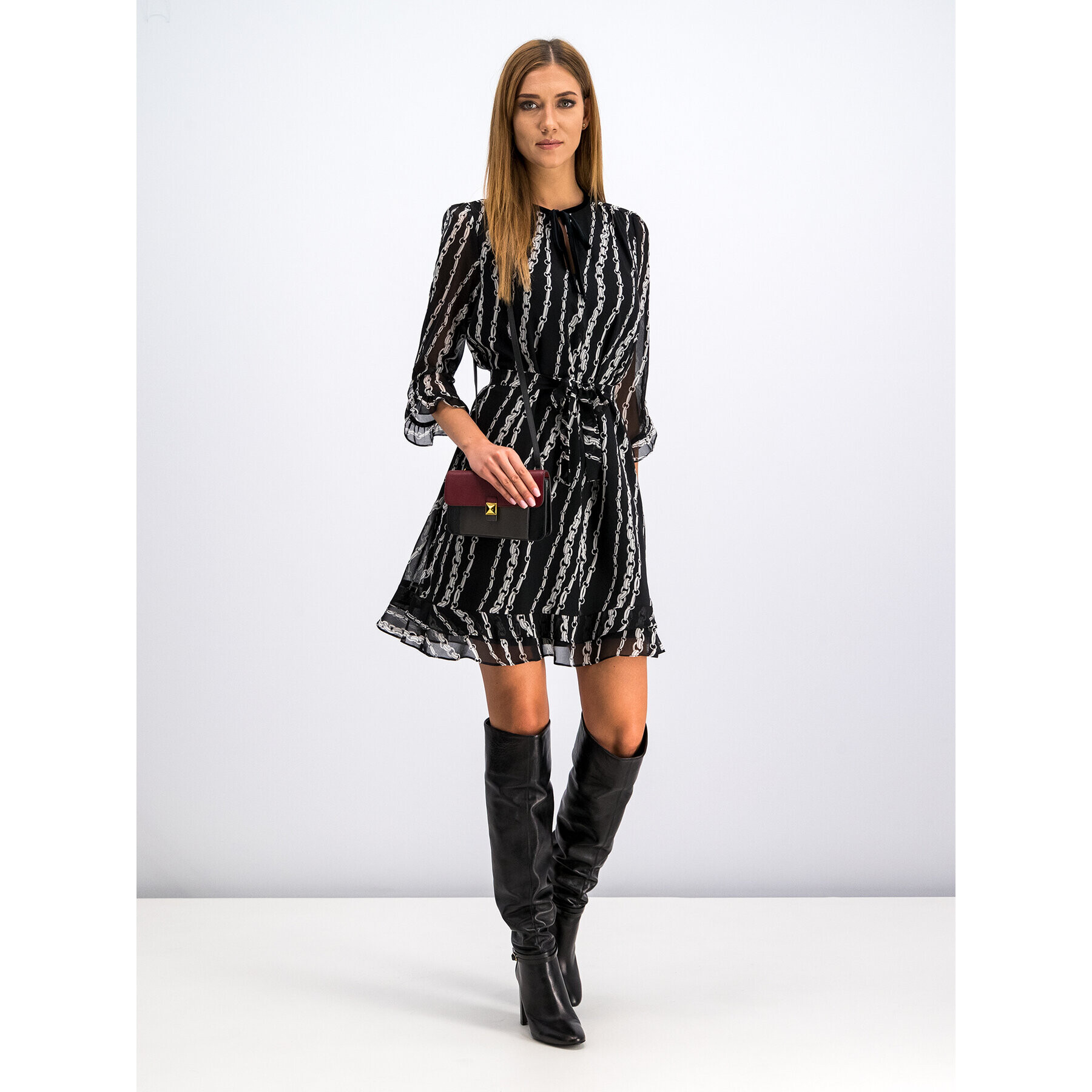 Marella Ежедневна рокля Orda 32261596 Черен Regular Fit - Pepit.bg