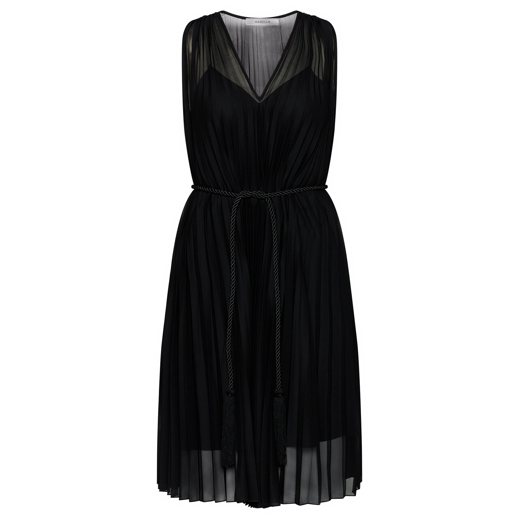 Marella Коктейлна рокля Nilly 36210712 Черен Regular Fit - Pepit.bg