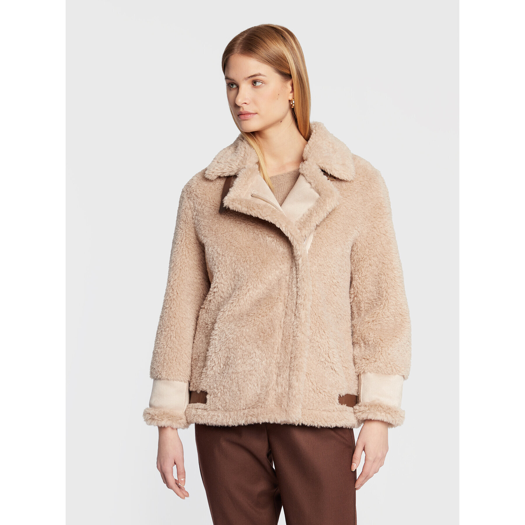 Marella Кожух Rebbio 34560426 Бежов Regular Fit - Pepit.bg