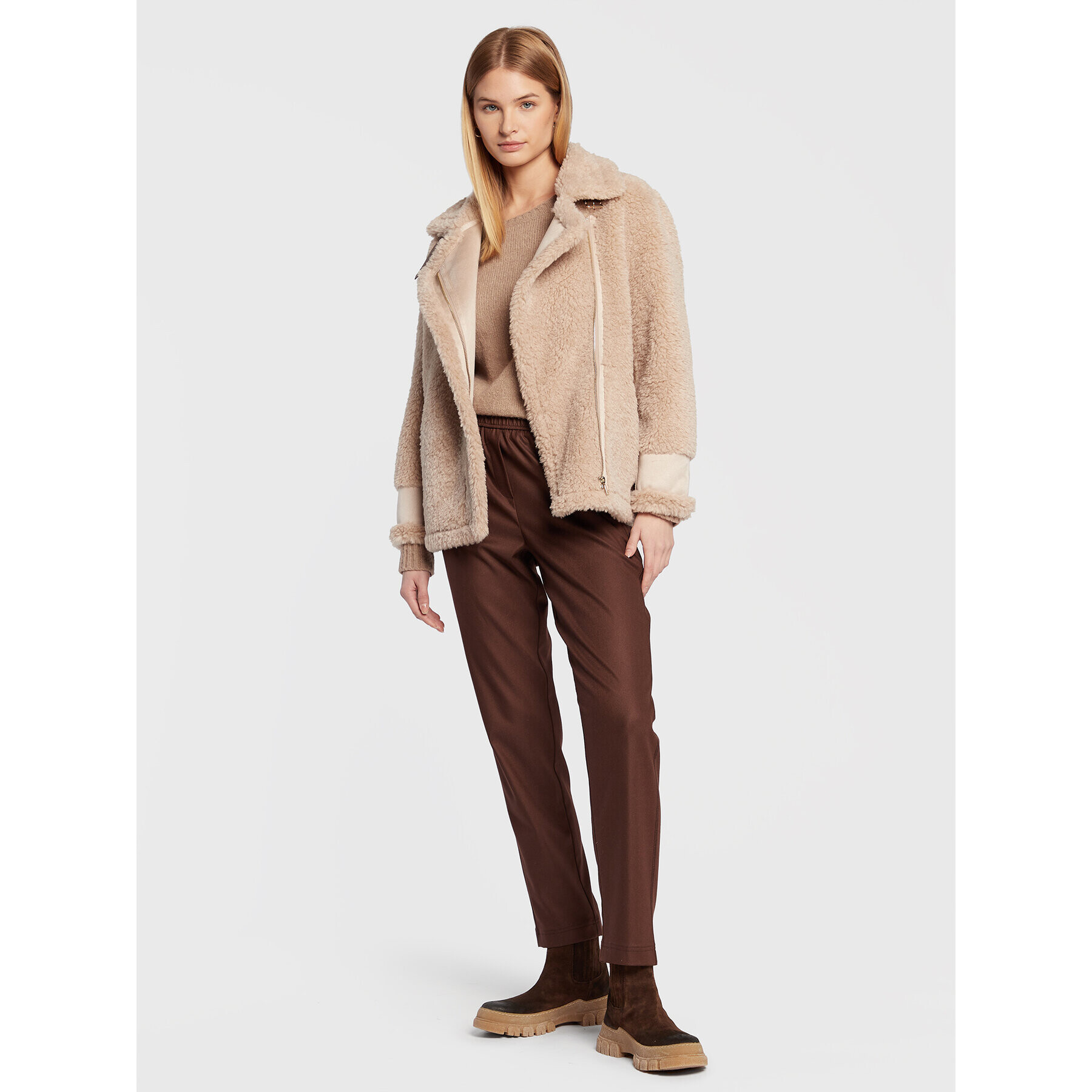 Marella Кожух Rebbio 34560426 Бежов Regular Fit - Pepit.bg