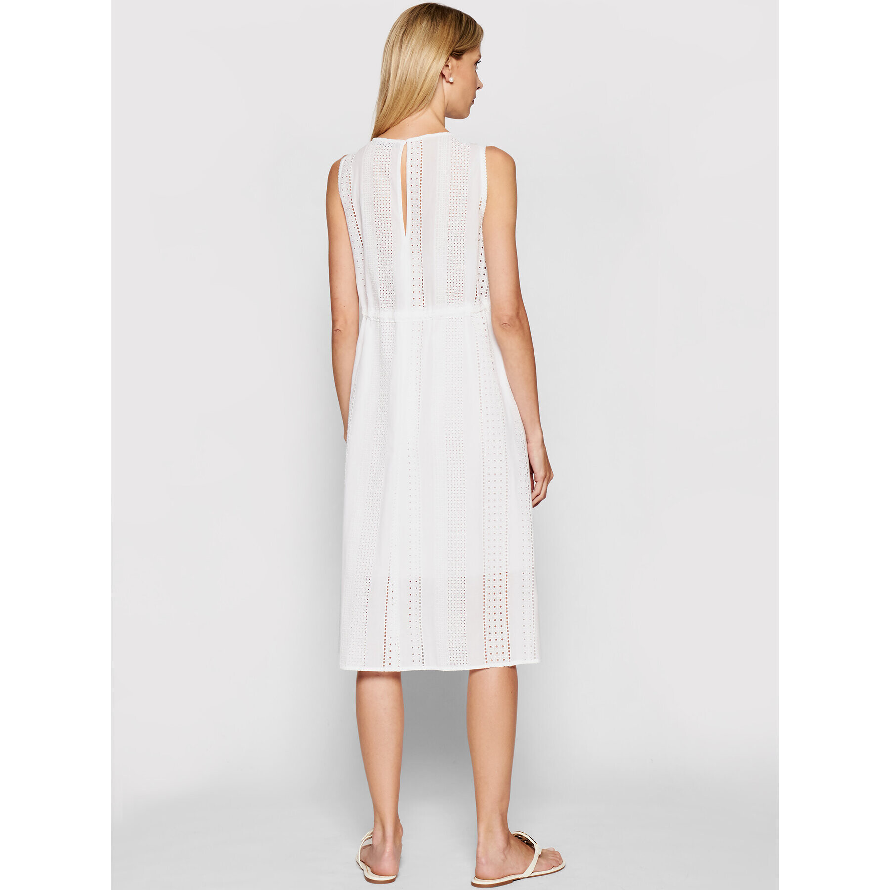 Marella Лятна рокля Neptune 32211612 Бял Regular Fit - Pepit.bg