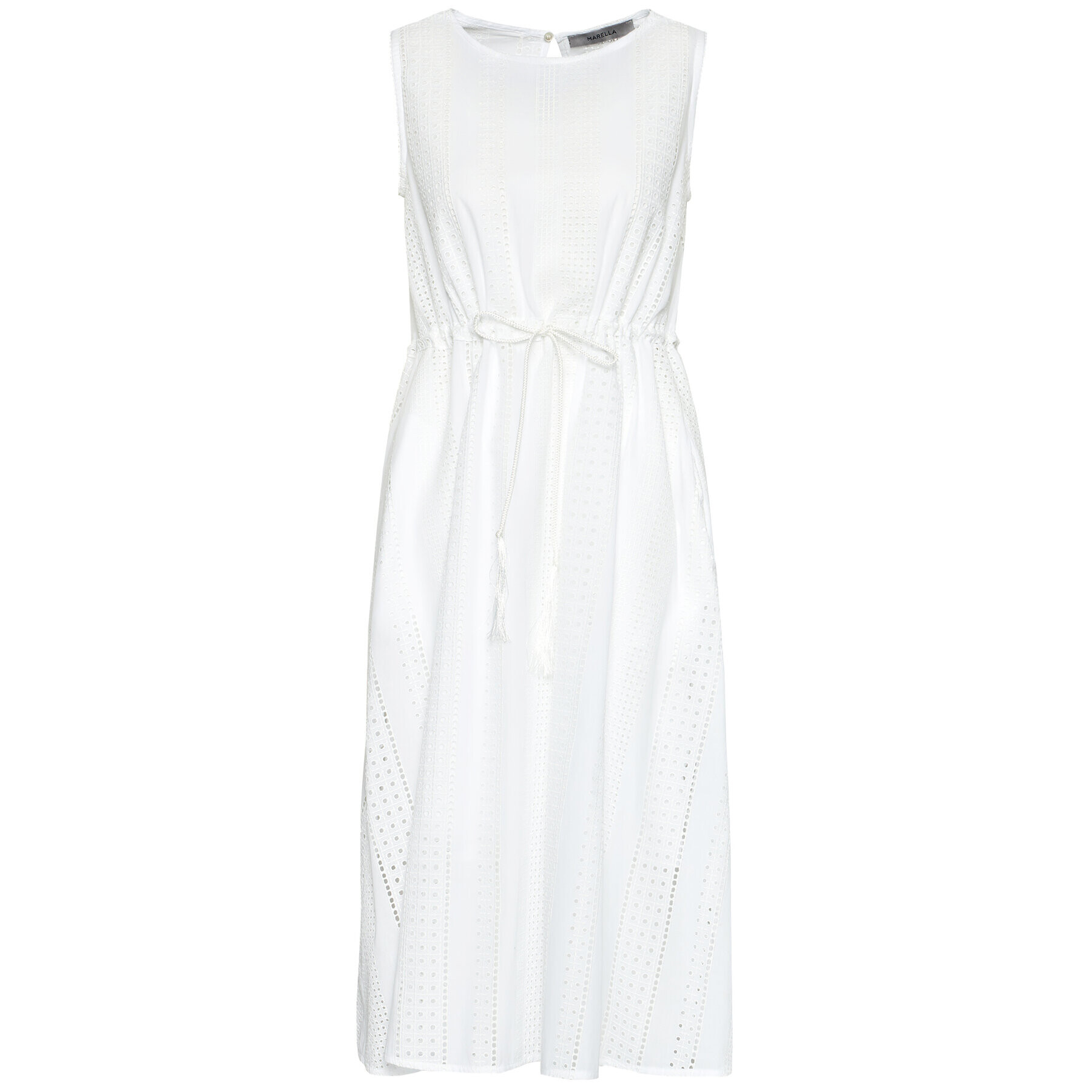 Marella Лятна рокля Neptune 32211612 Бял Regular Fit - Pepit.bg