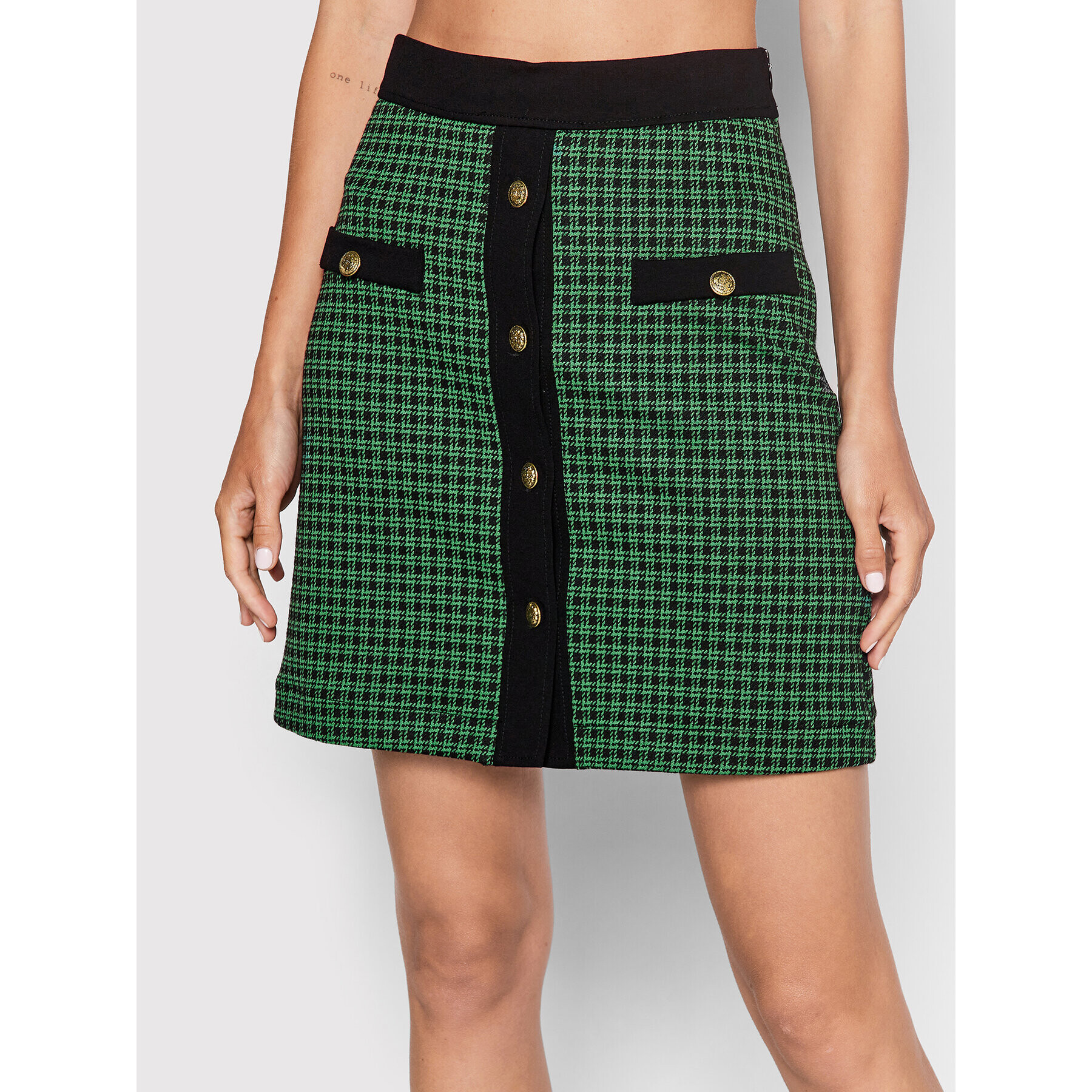 Marella Мини пола Arad 37760227 Зелен Regular Fit - Pepit.bg