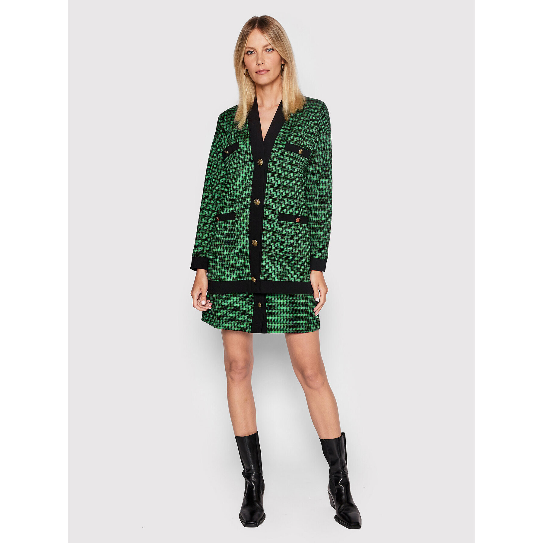 Marella Мини пола Arad 37760227 Зелен Regular Fit - Pepit.bg