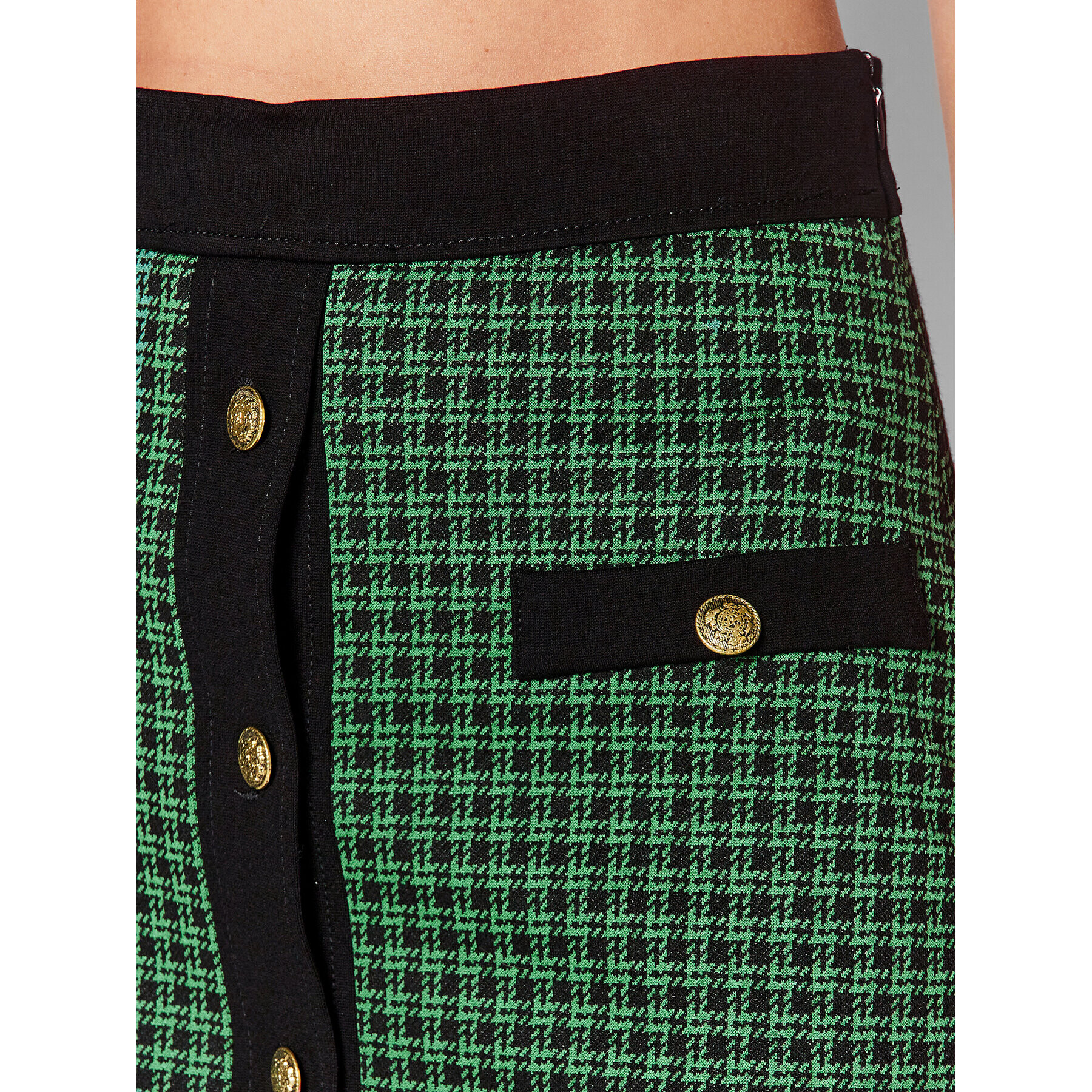 Marella Мини пола Arad 37760227 Зелен Regular Fit - Pepit.bg