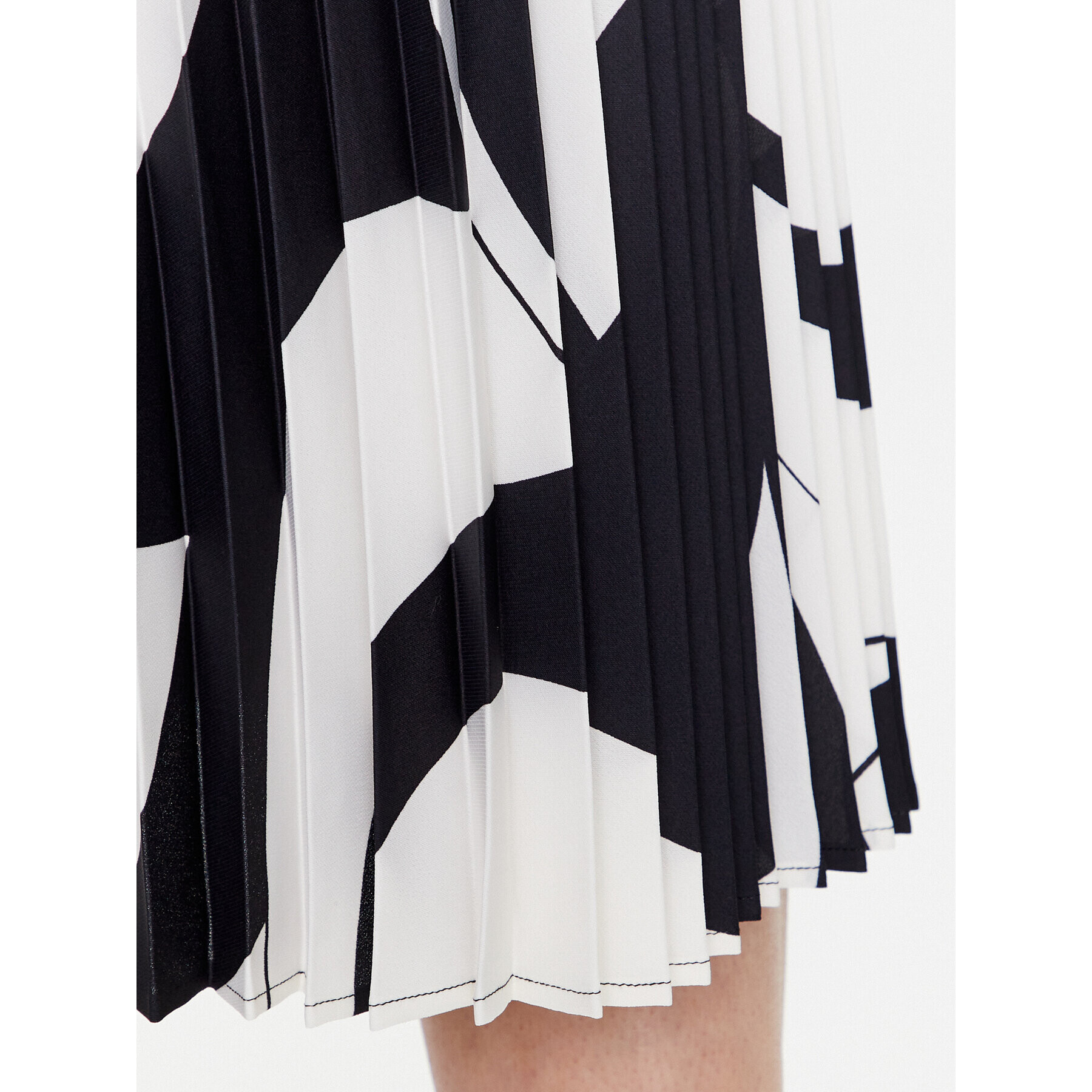 Marella Плисирана пола Svago 2331010233 Бял Regular Fit - Pepit.bg