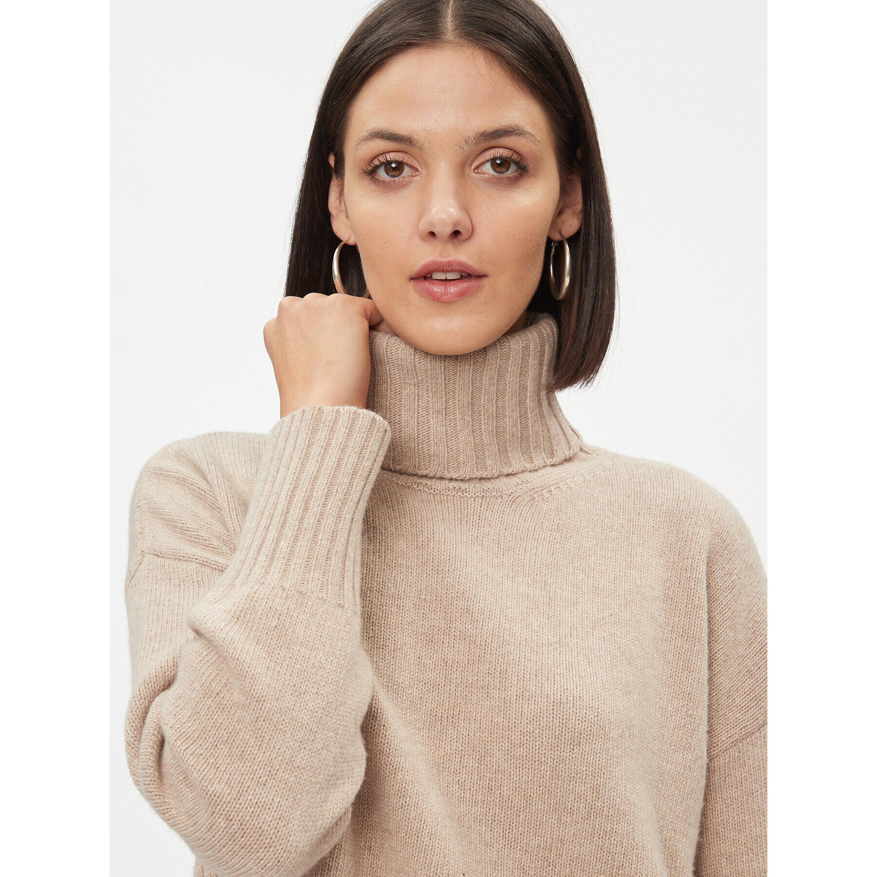 Marella Поло Bautta 2333661539200 Бежов Regular Fit - Pepit.bg
