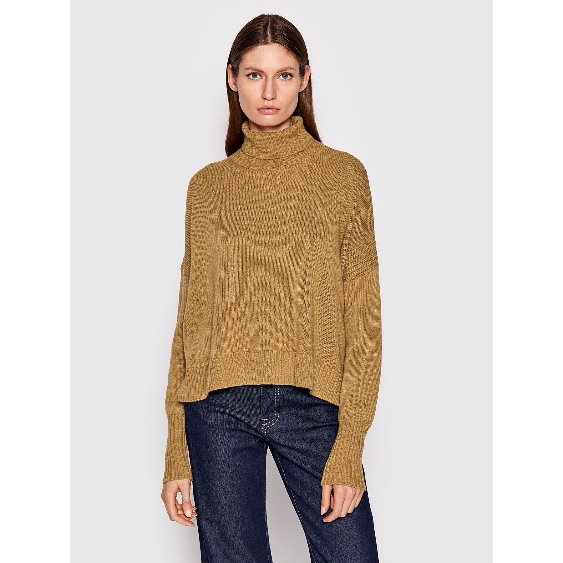 Marella Поло Boero 33662027 Кафяв Regular Fit - Pepit.bg