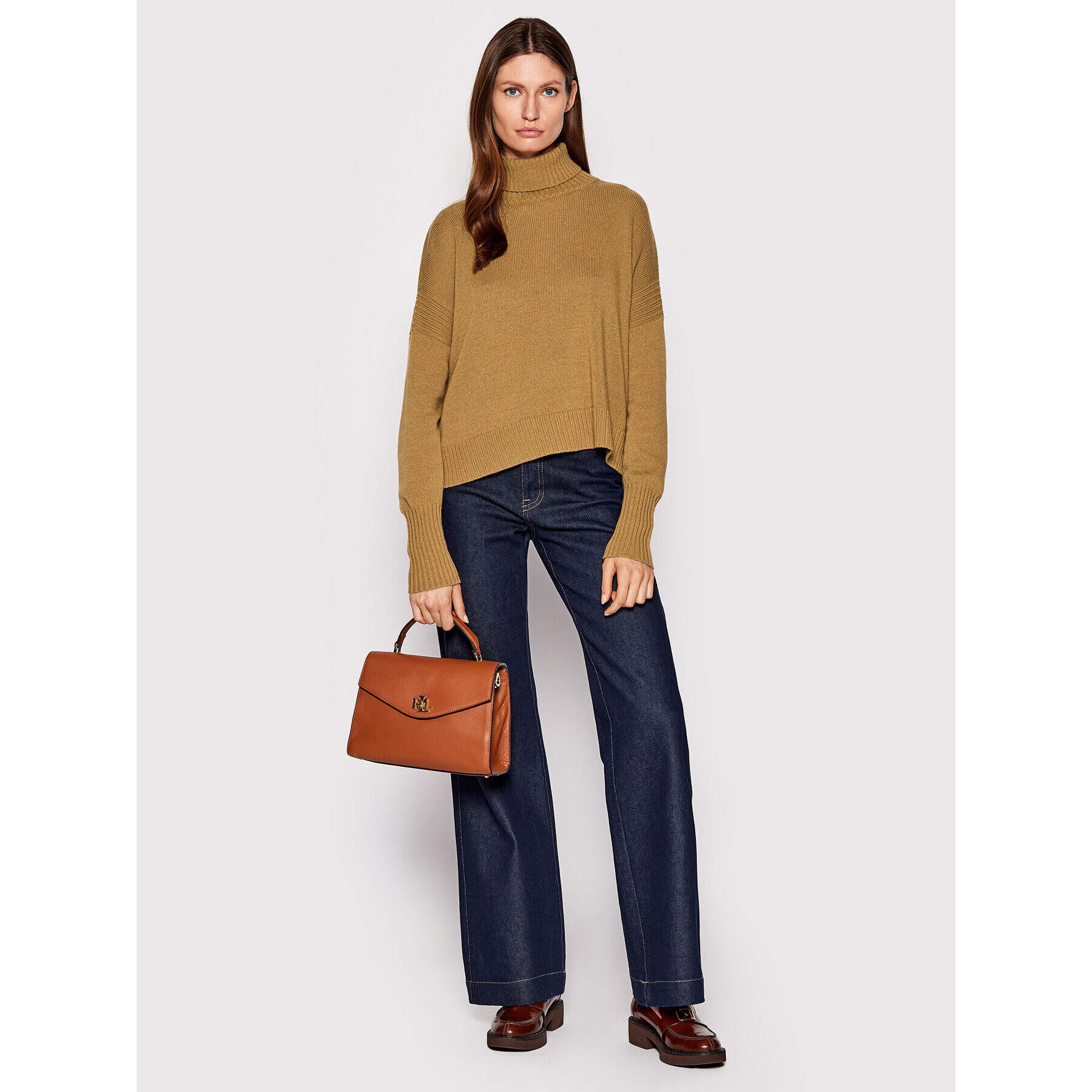 Marella Поло Boero 33662027 Кафяв Regular Fit - Pepit.bg