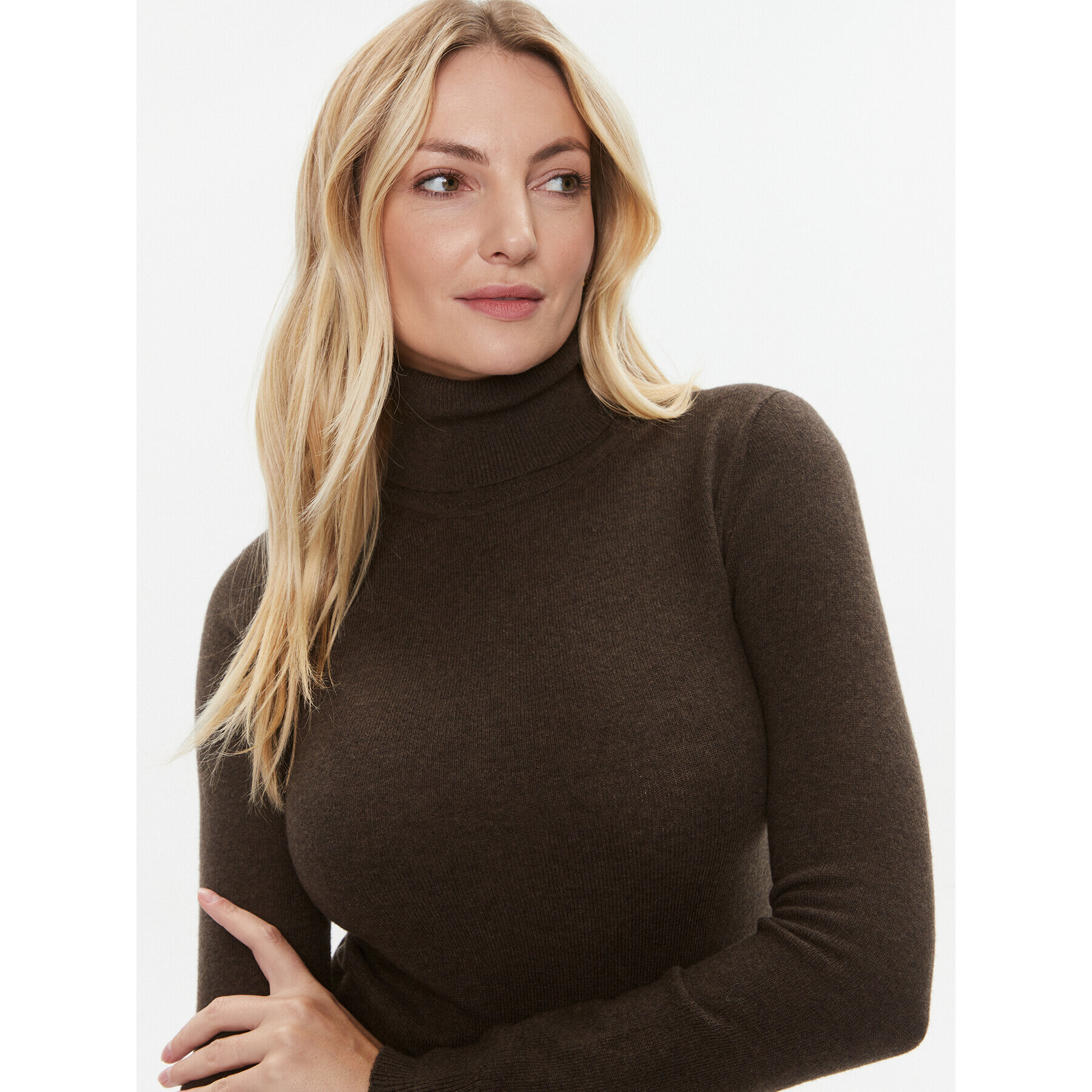 Marella Поло Incom 2333660836200 Кафяв Slim Fit - Pepit.bg