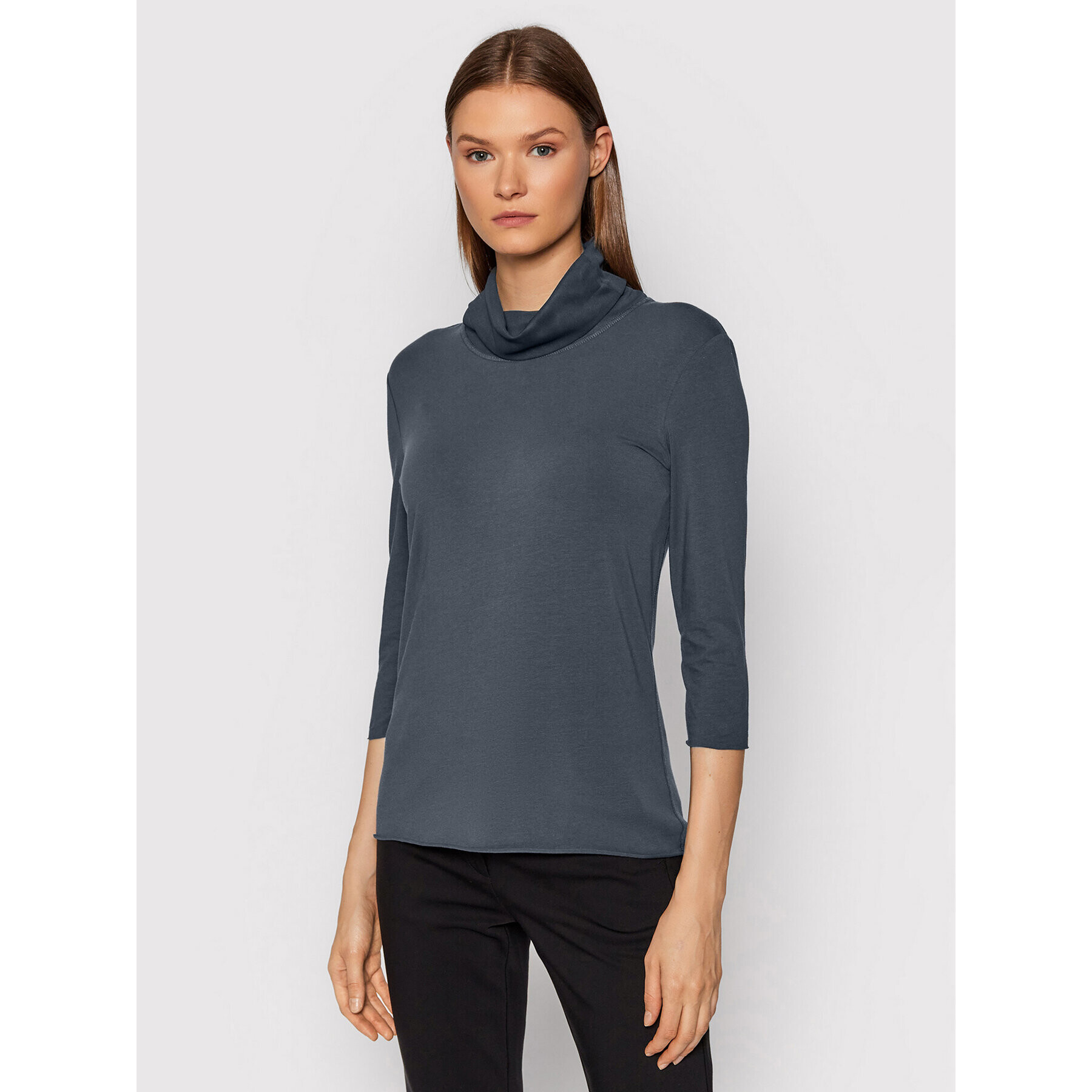 Marella Поло Retta 39460319 Сив Regular Fit - Pepit.bg