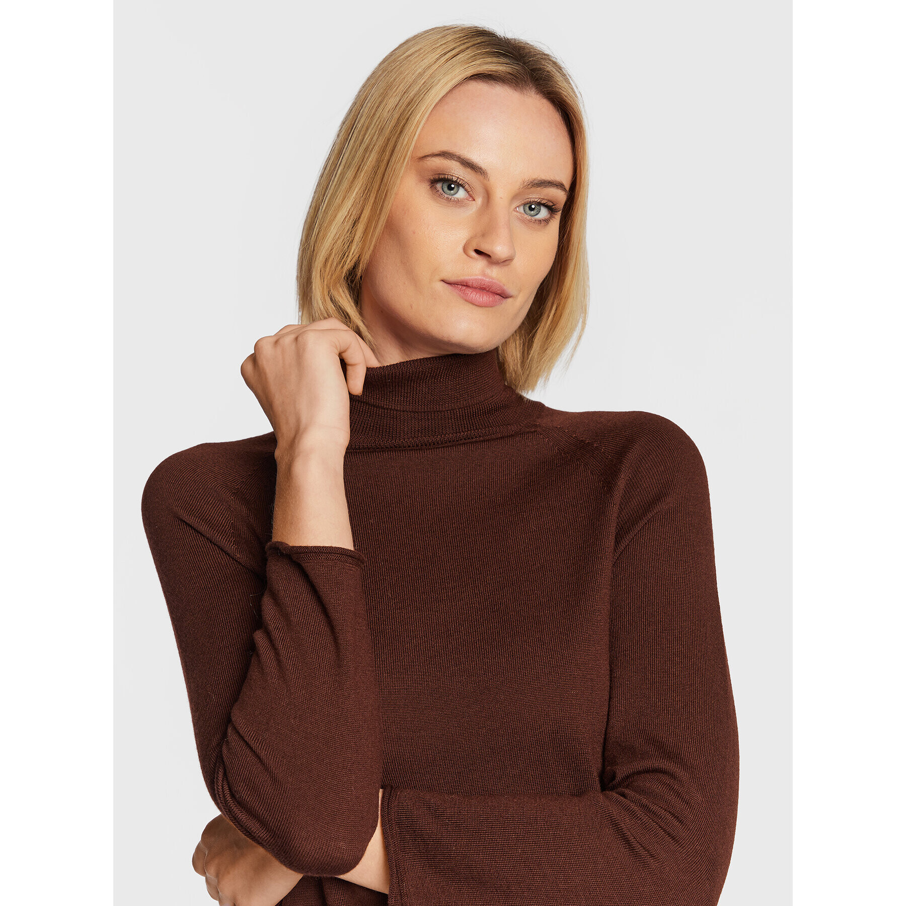 Marella Поло Rosatea 33661129 Кафяв Regular Fit - Pepit.bg