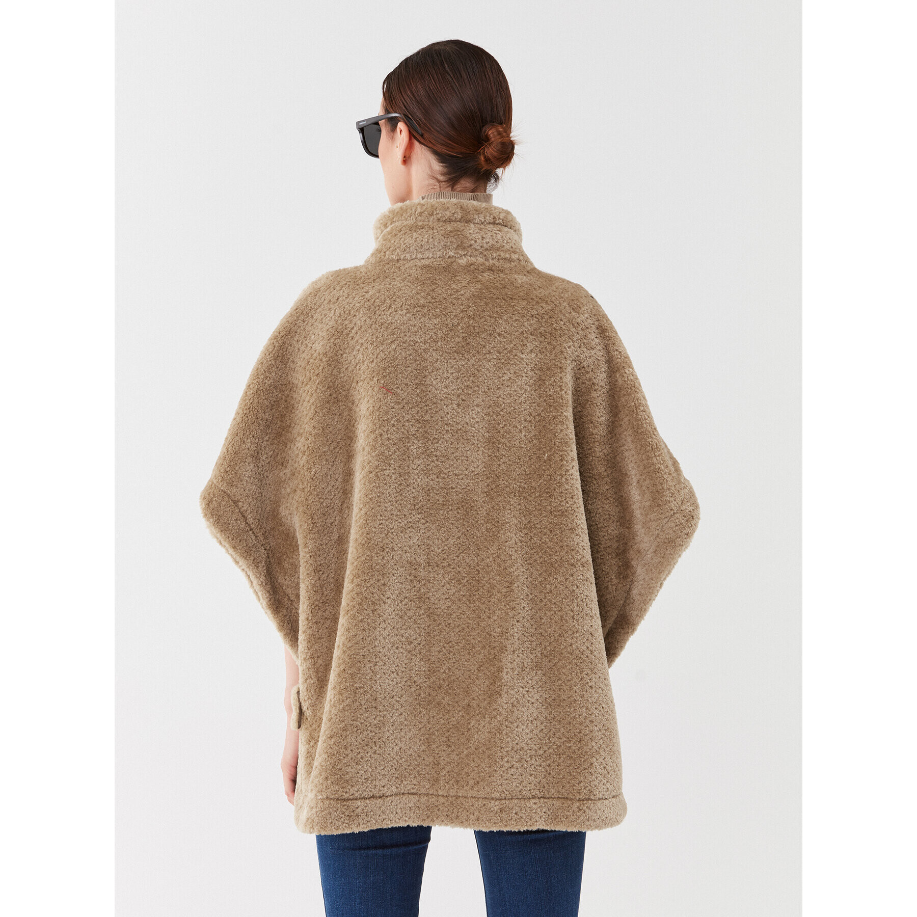 Marella Пончо Alcano 2367360135200 Кафяв Regular Fit - Pepit.bg