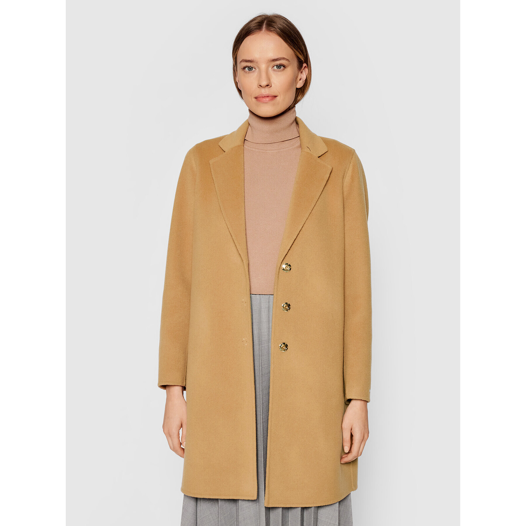 Marella Преходно палто Merce 30160618 Кафяв Regular Fit - Pepit.bg