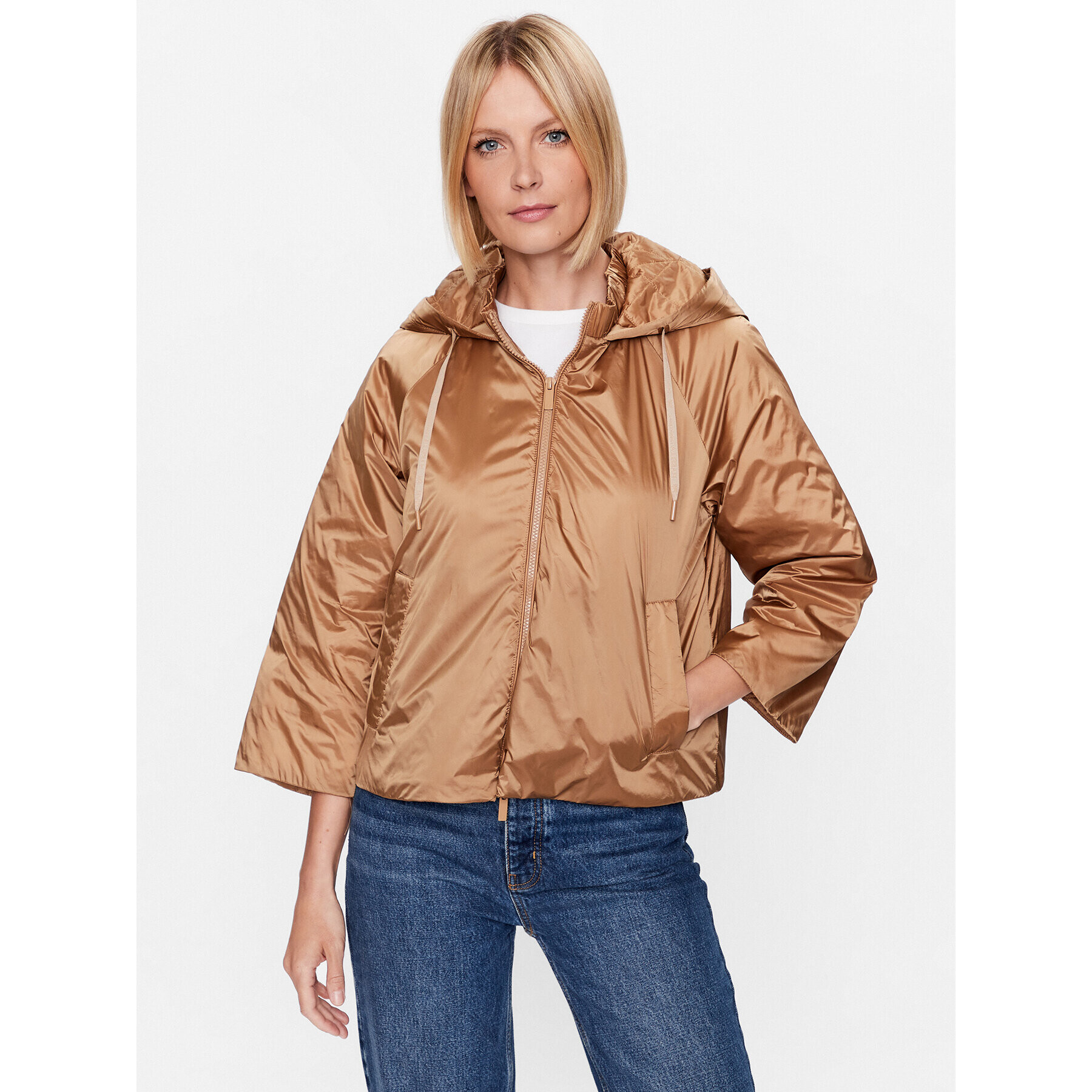 Marella Преходно яке Epsilon 2334810135 Кафяв Regular Fit - Pepit.bg