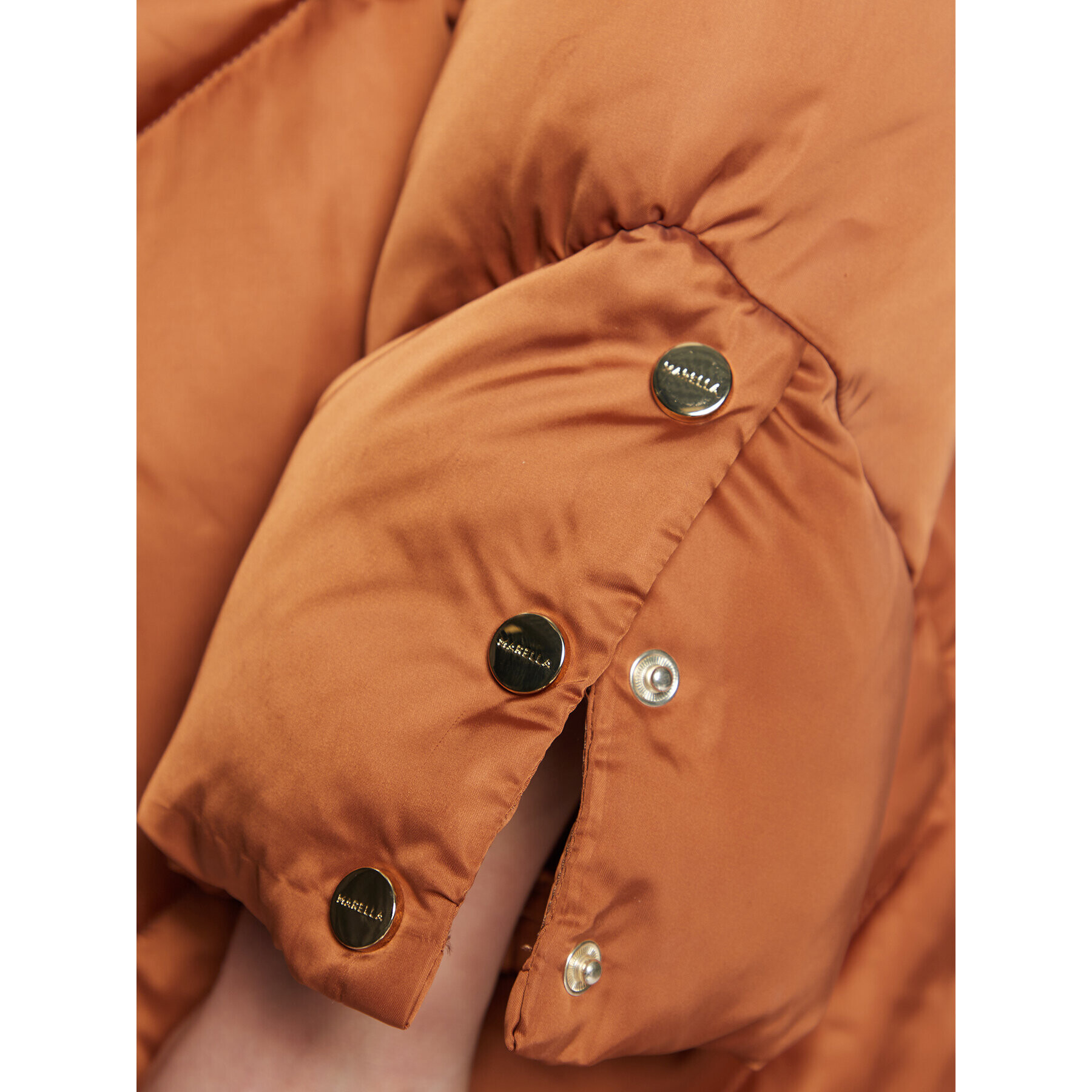 Marella Пухено яке Agnelli 34960227 Кафяв Regular Fit - Pepit.bg