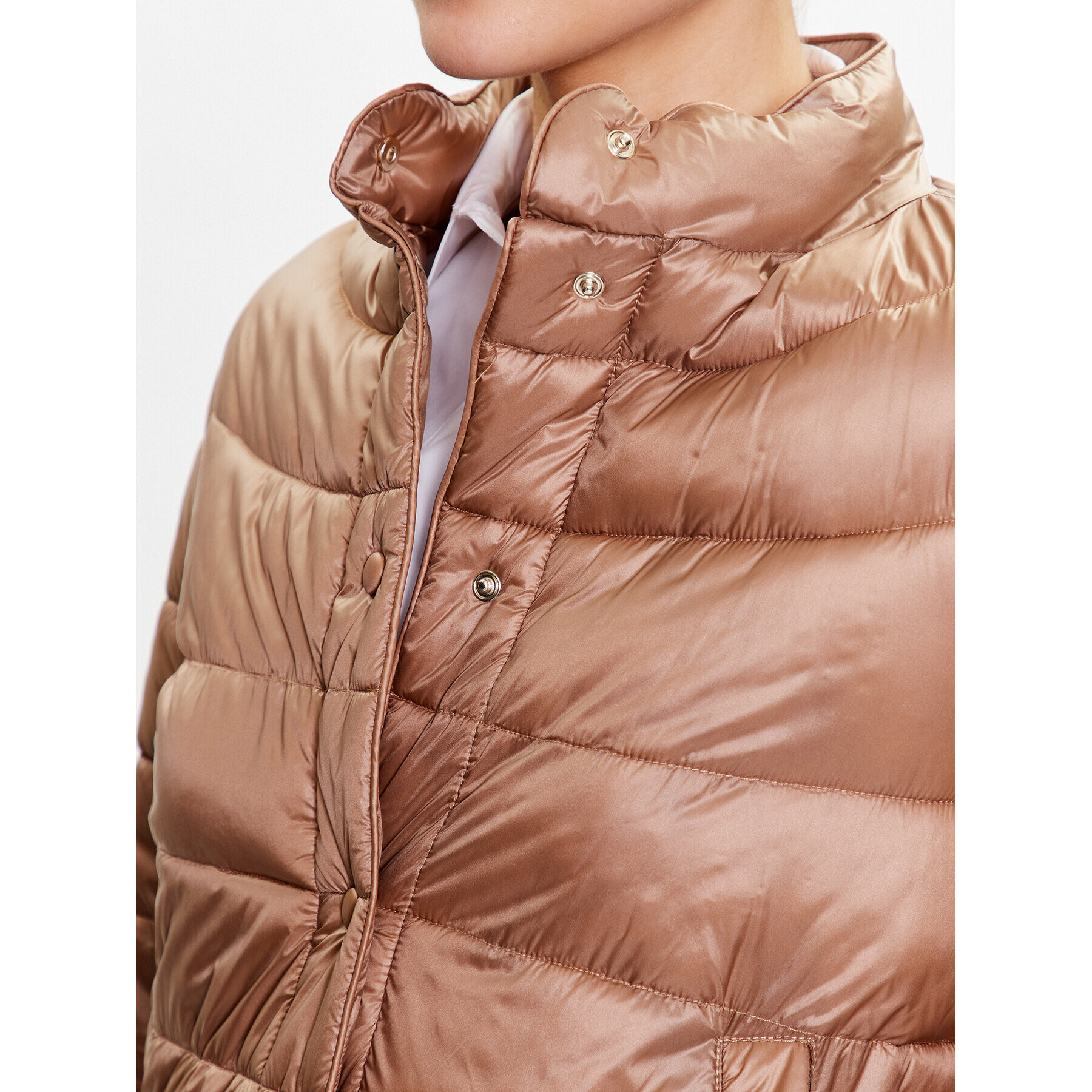 Marella Пухено яке Canapa 34860227 Бежов Regular Fit - Pepit.bg