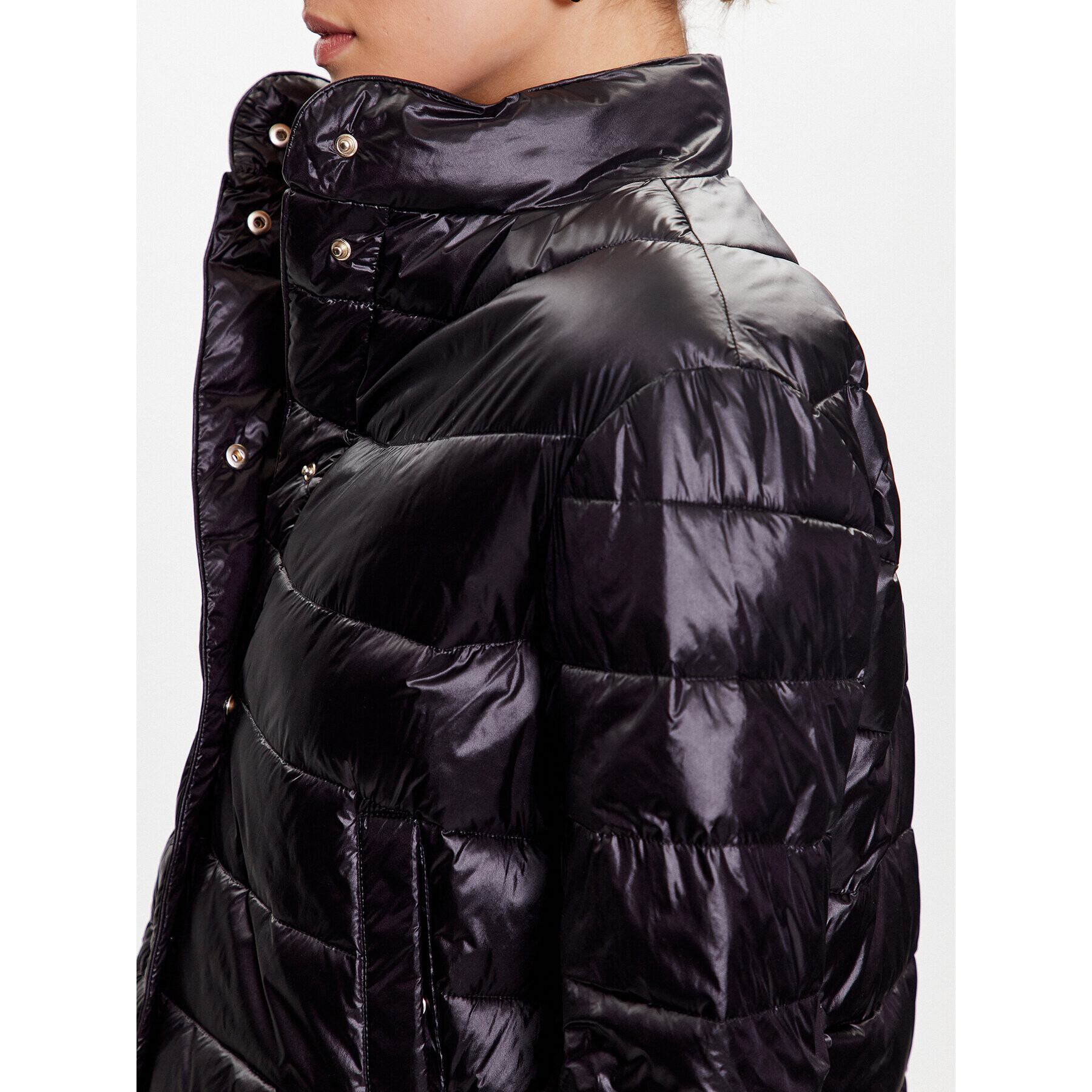 Marella Пухено яке Canapa 34860227 Черен Regular Fit - Pepit.bg