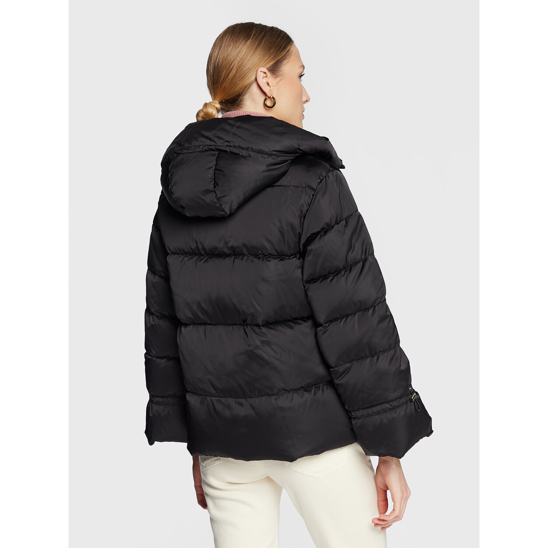 Marella Пухено яке Flo 34861127 Черен Regular Fit - Pepit.bg