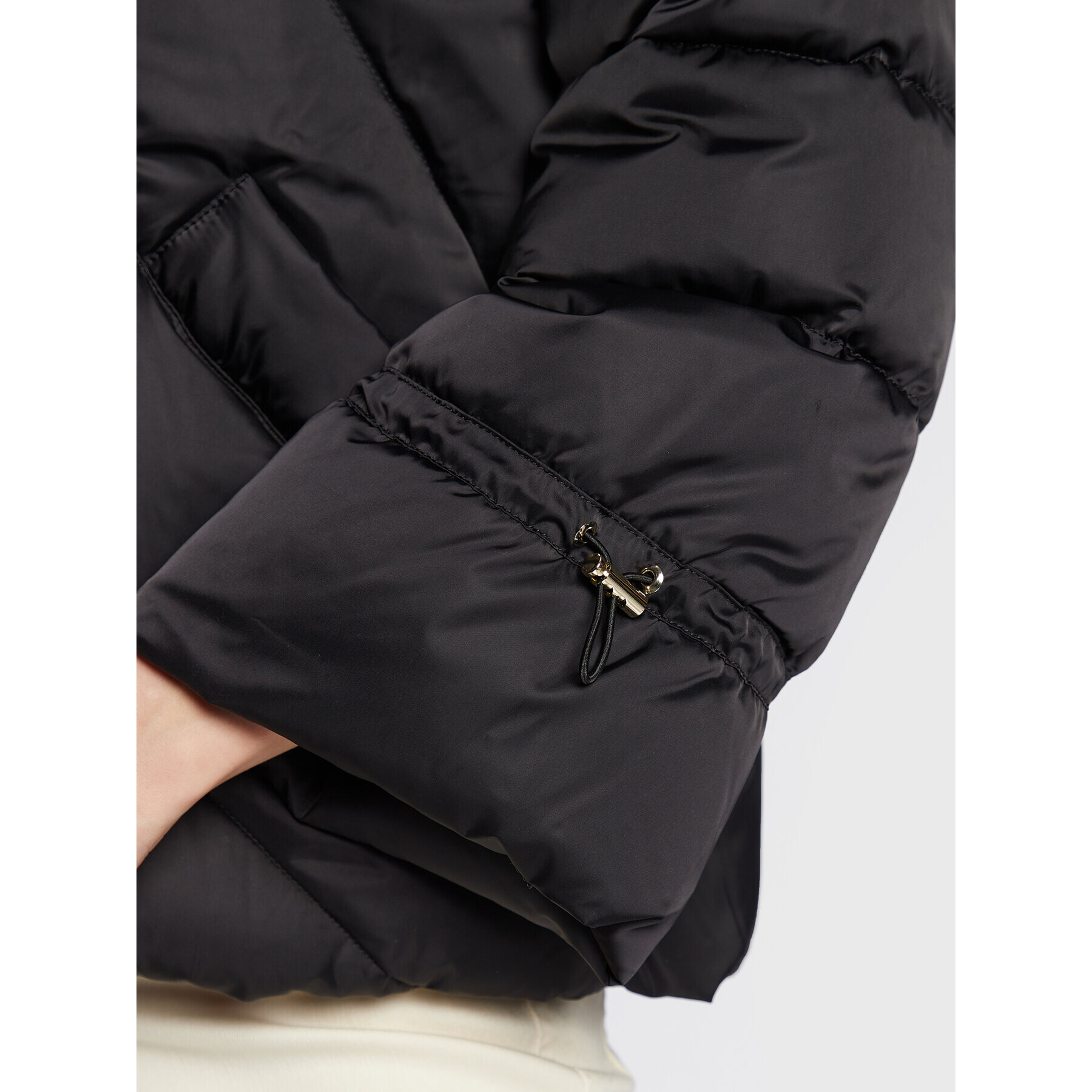 Marella Пухено яке Flo 34861127 Черен Regular Fit - Pepit.bg