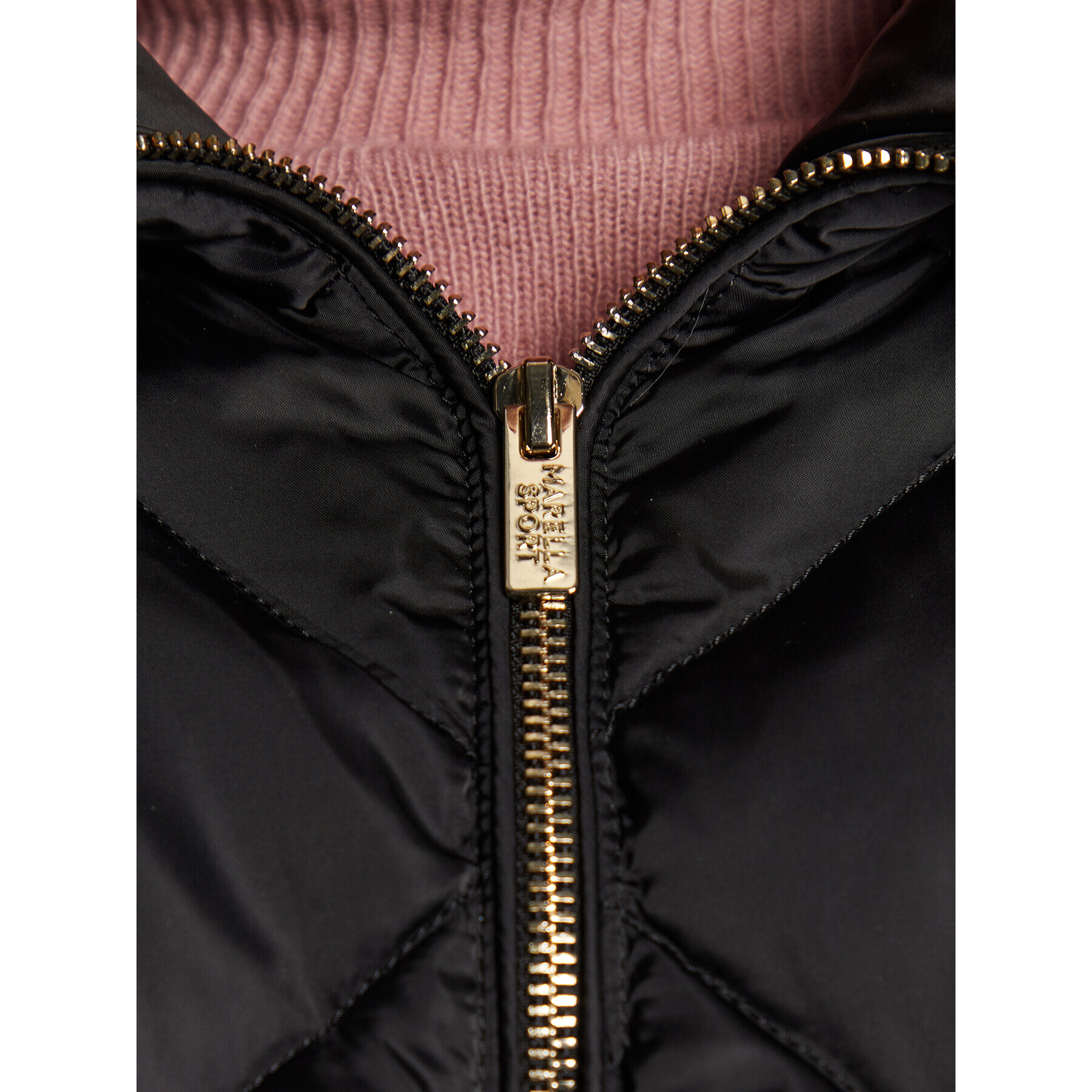 Marella Пухено яке Flo 34861127 Черен Regular Fit - Pepit.bg