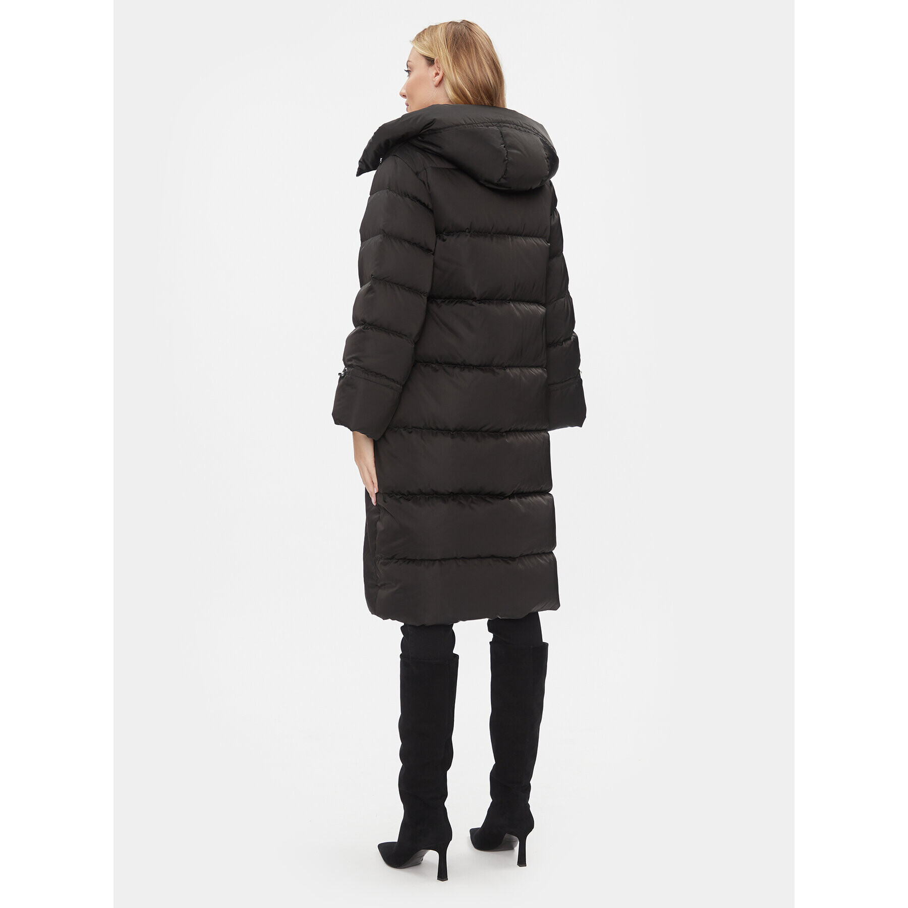 Marella Пухено яке Iser 2334960637200 Черен Regular Fit - Pepit.bg