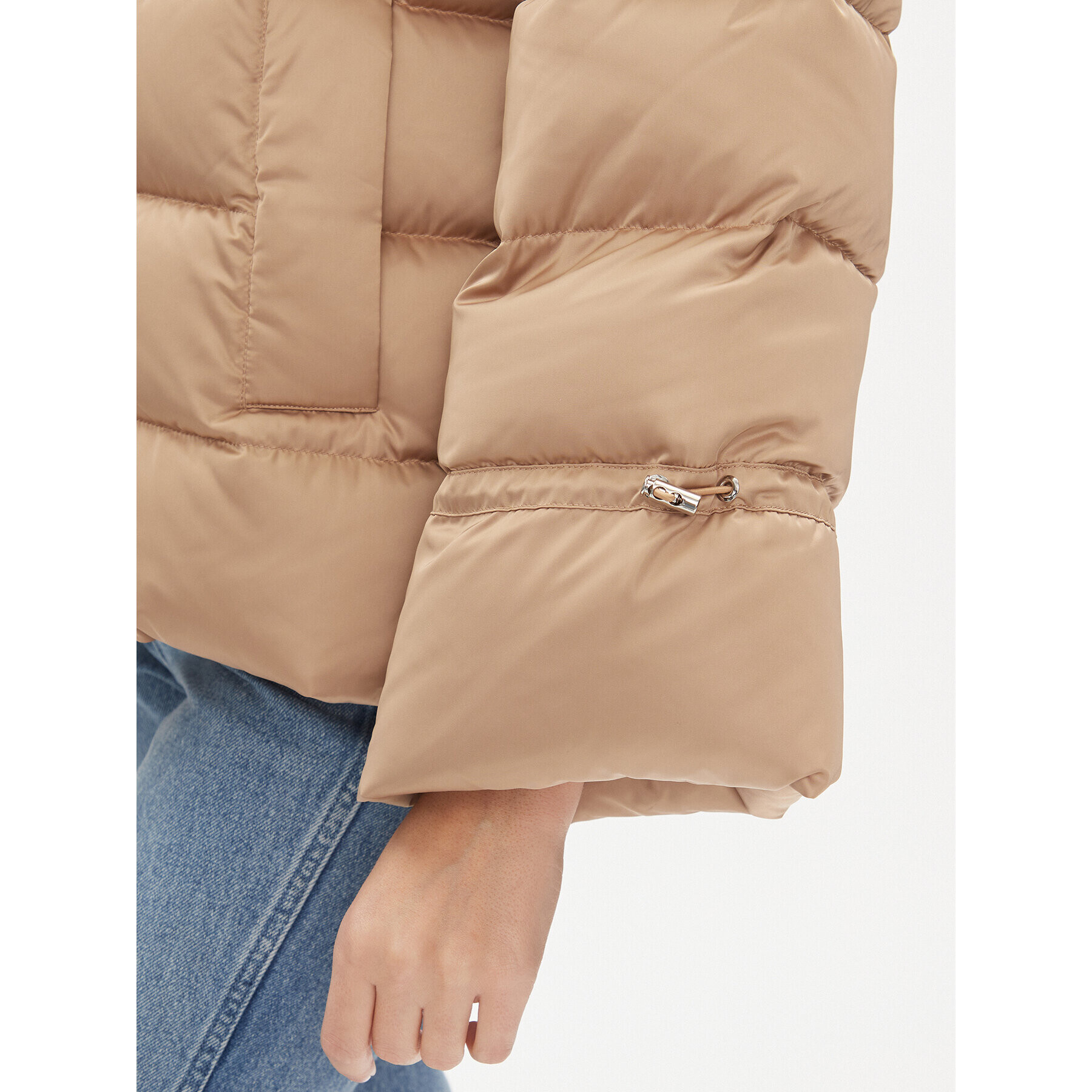 Marella Пухено яке Nard 2334861137200 Бежов Regular Fit - Pepit.bg