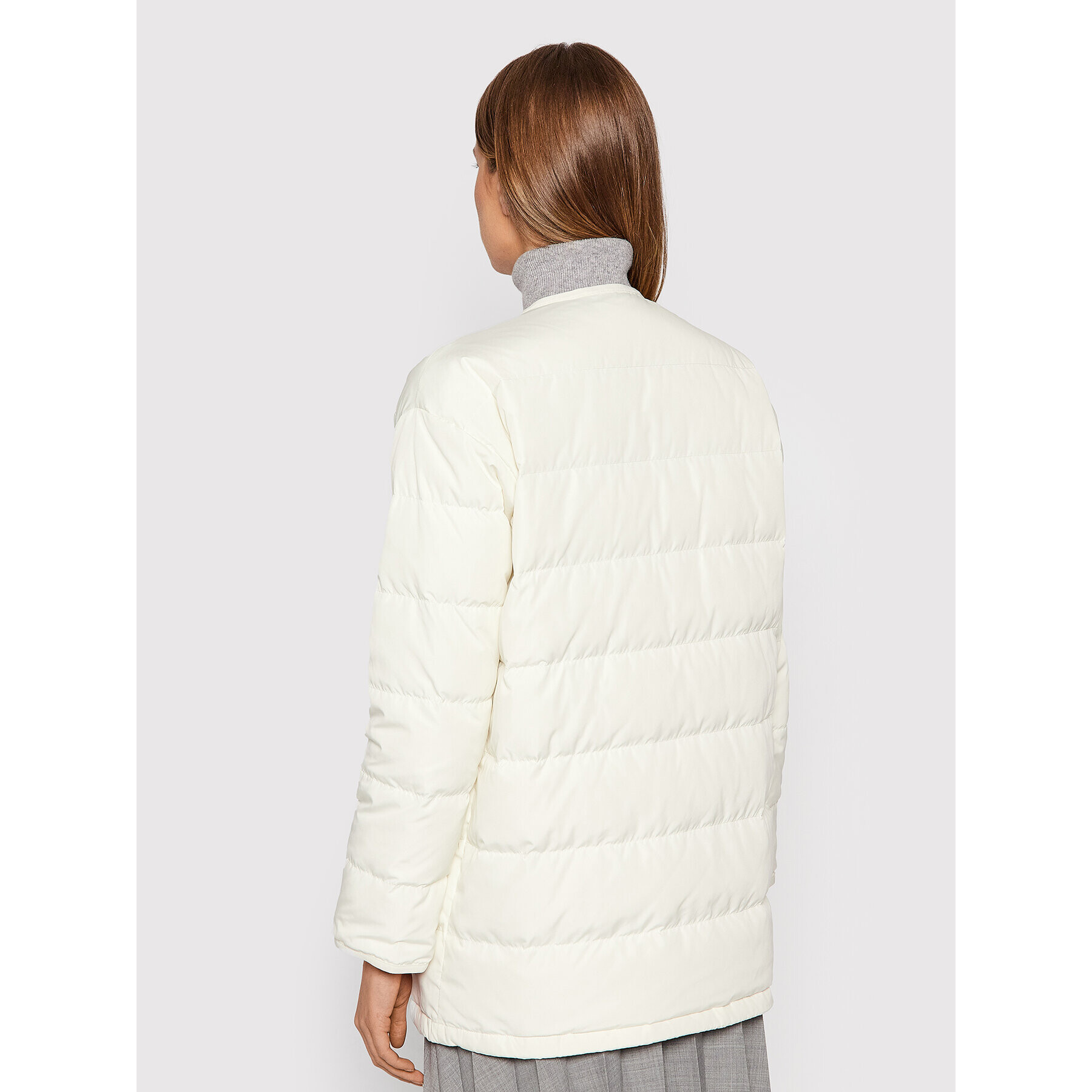 Marella Пухено яке Nepos 34810524 Екрю Regular Fit - Pepit.bg