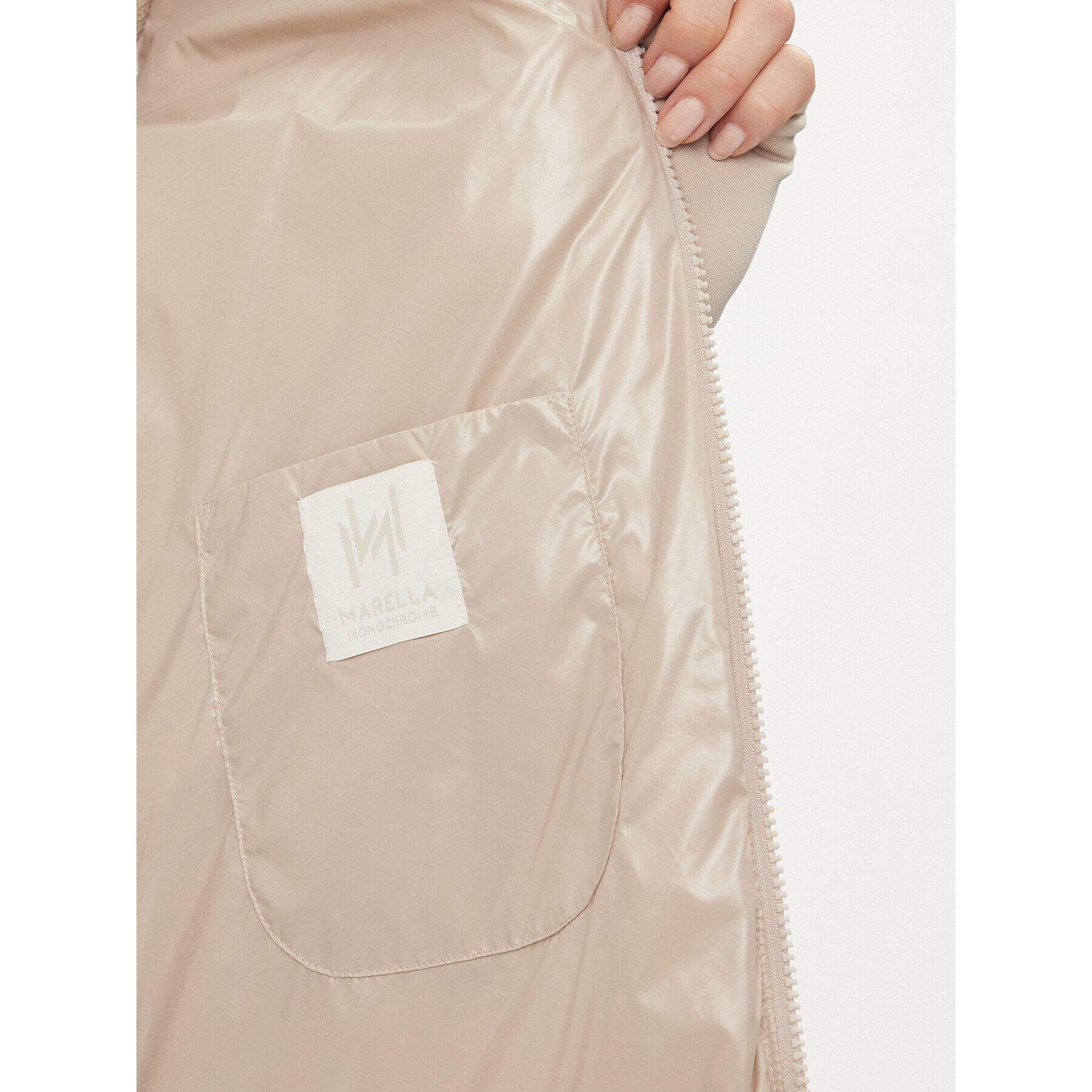 Marella Пухено яке Stadio 2334860339200 Бежов Regular Fit - Pepit.bg