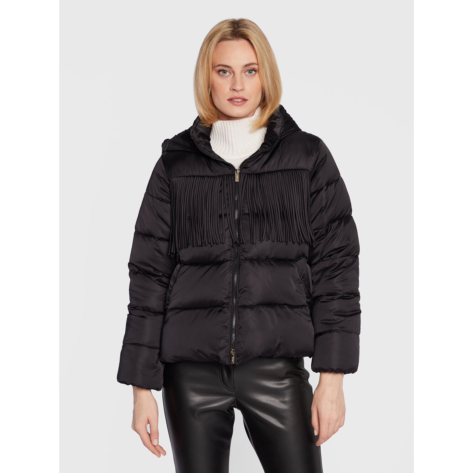 Marella Пухено яке Wien 34861327 Черен Regular Fit - Pepit.bg