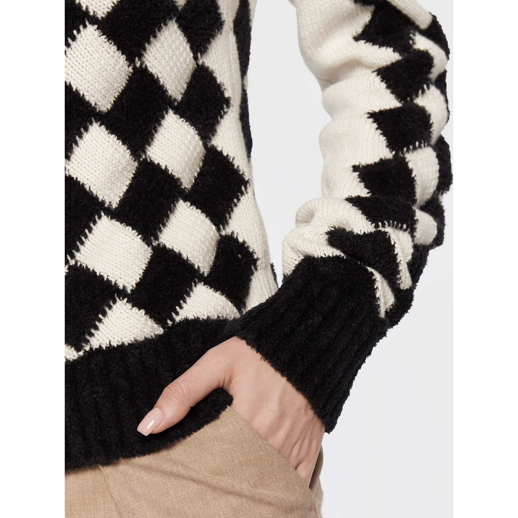 Marella Пуловер Abisso 33661228 Екрю Regular Fit - Pepit.bg
