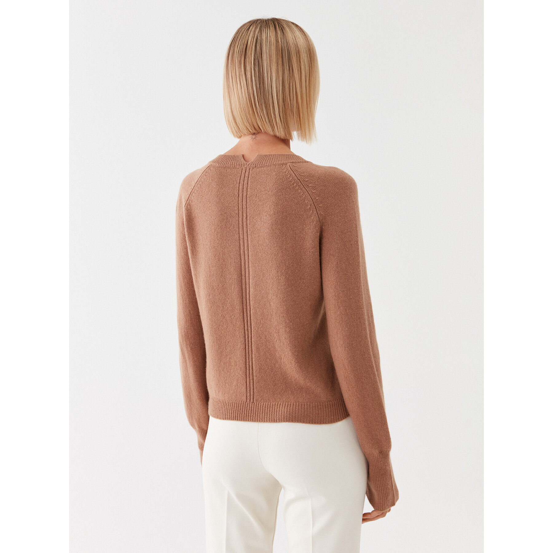 Marella Пуловер Ansia 2333661337200 Кафяв Regular Fit - Pepit.bg