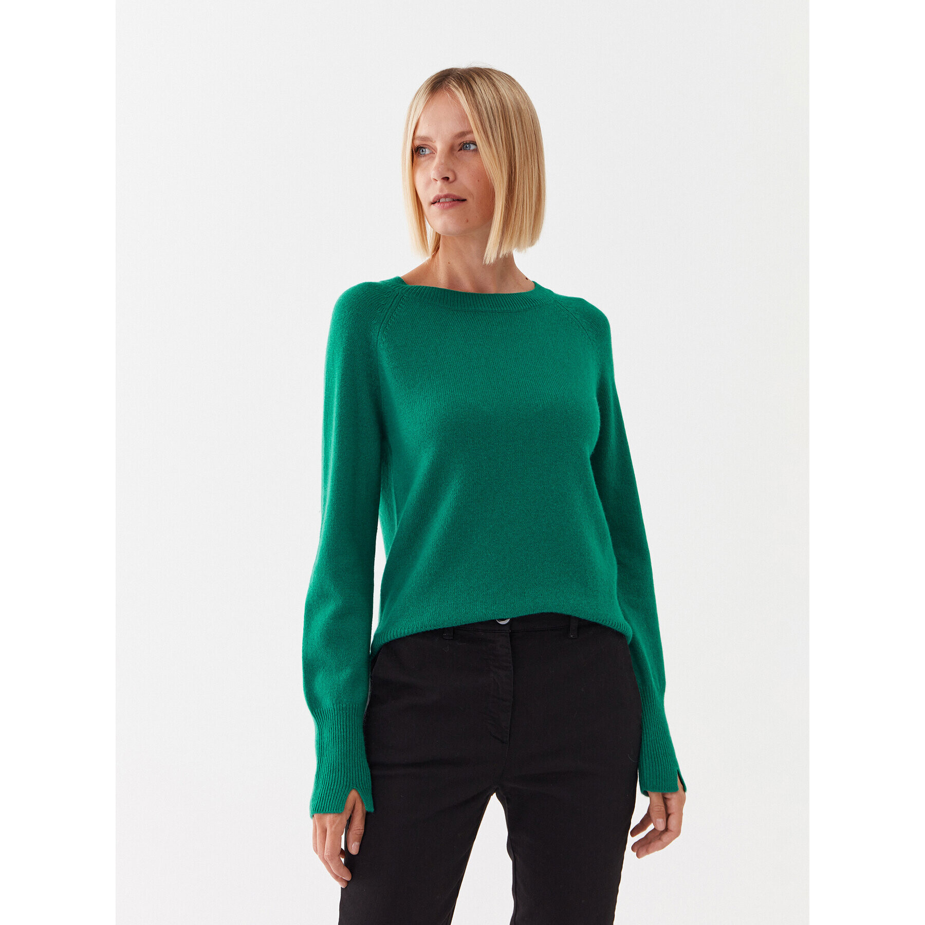 Marella Пуловер Ansia 2333661337200 Зелен Regular Fit - Pepit.bg