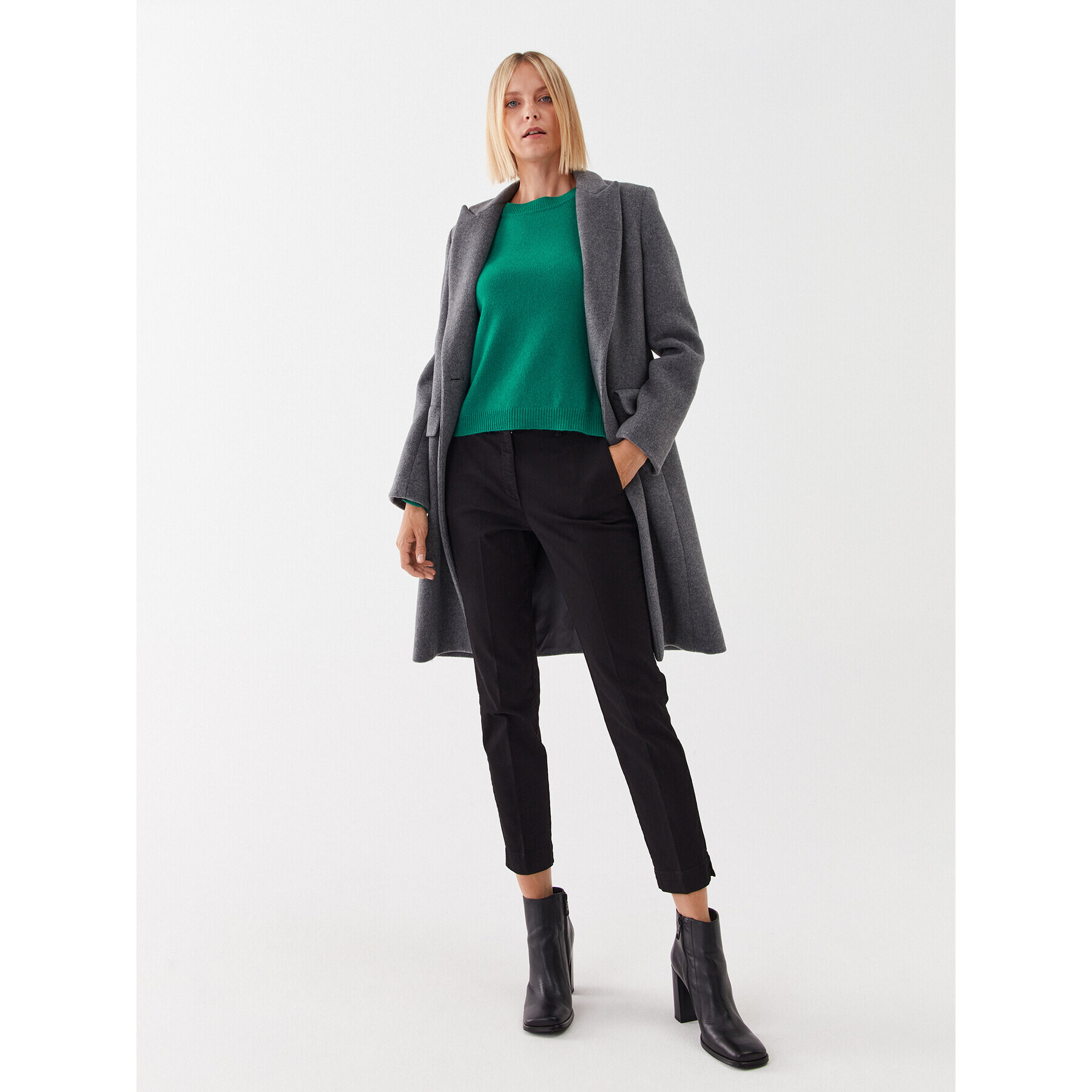 Marella Пуловер Ansia 2333661337200 Зелен Regular Fit - Pepit.bg