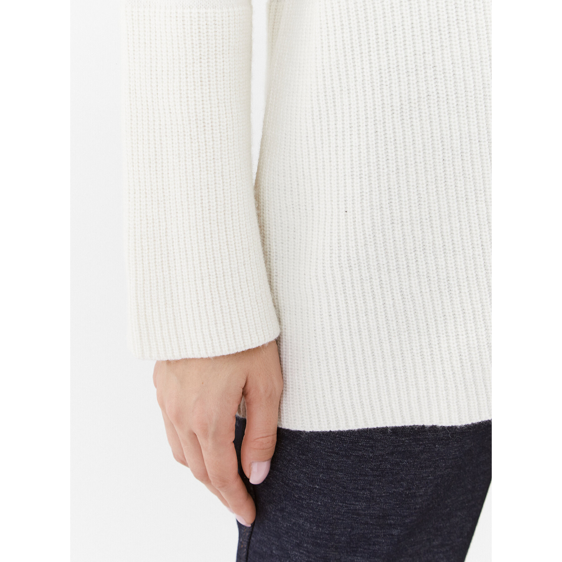 Marella Пуловер Anta 2333664137200 Бял Regular Fit - Pepit.bg