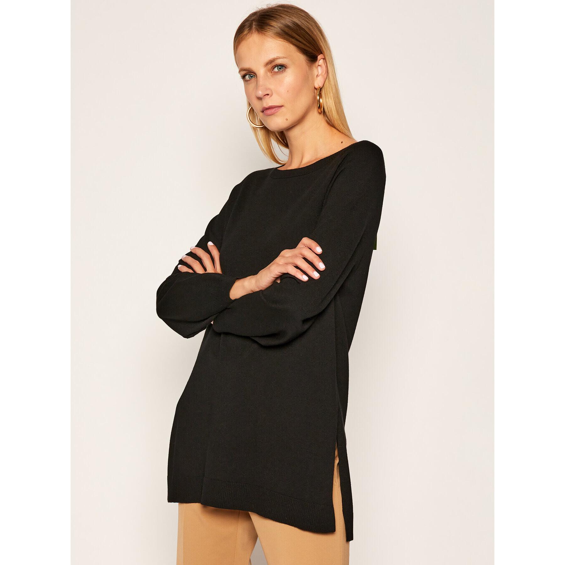 Marella Пуловер Belford 33660607 Черен Regular Fit - Pepit.bg