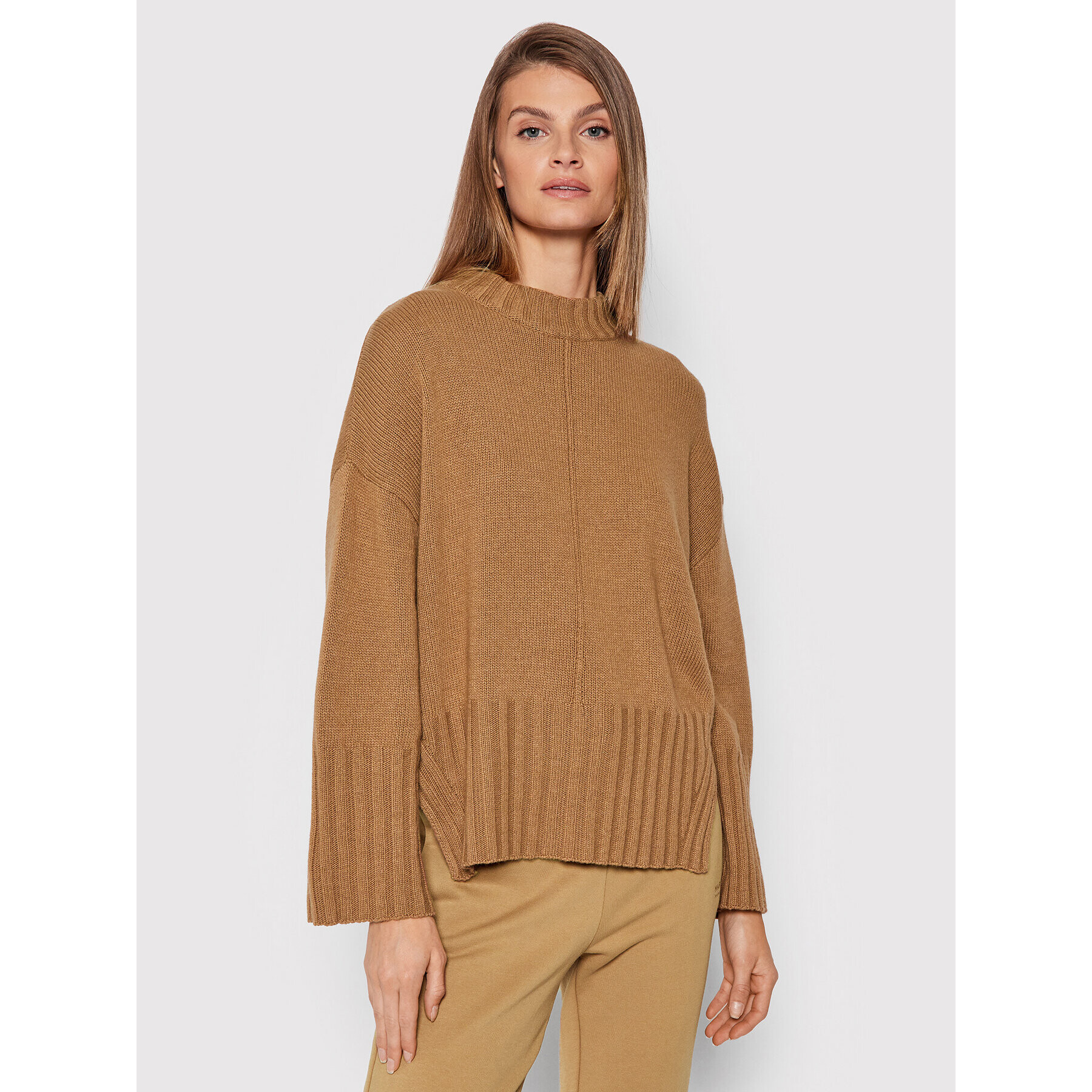 Marella Пуловер Bolzano 33661819 Кафяв Regular Fit - Pepit.bg